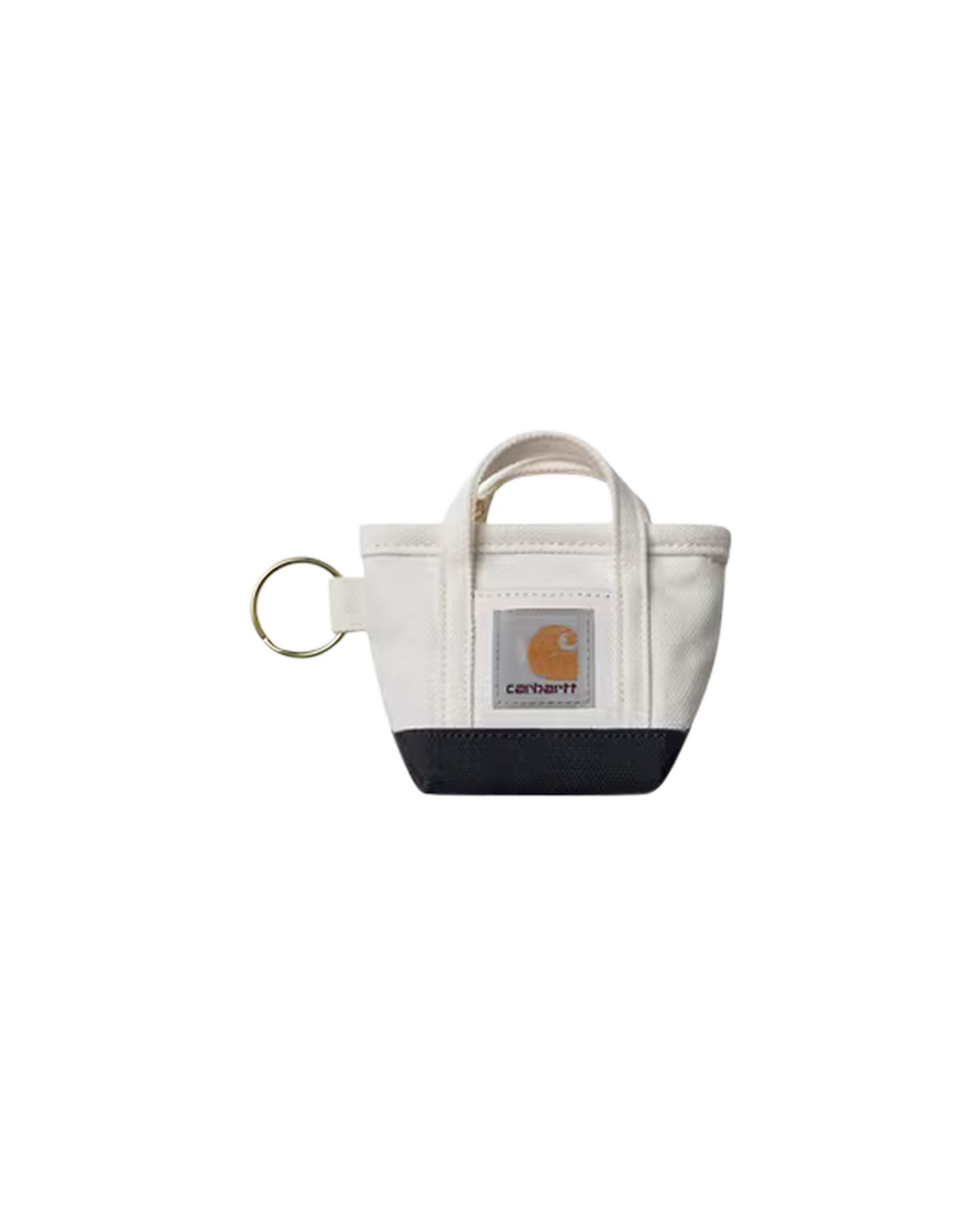 Carhartt Mini Tote Bag Keychain BEIGE 1