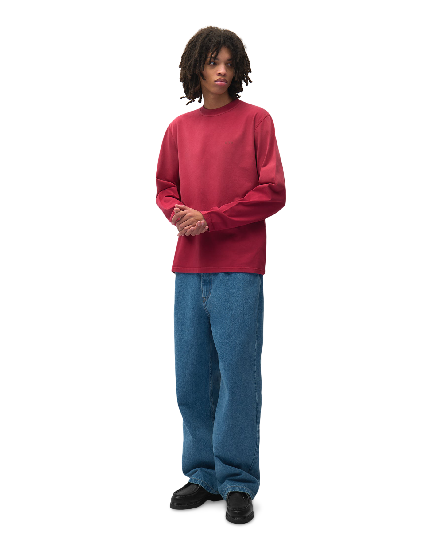 Arte Antwerp Stencil Uniform Denim Pants DENIM 4