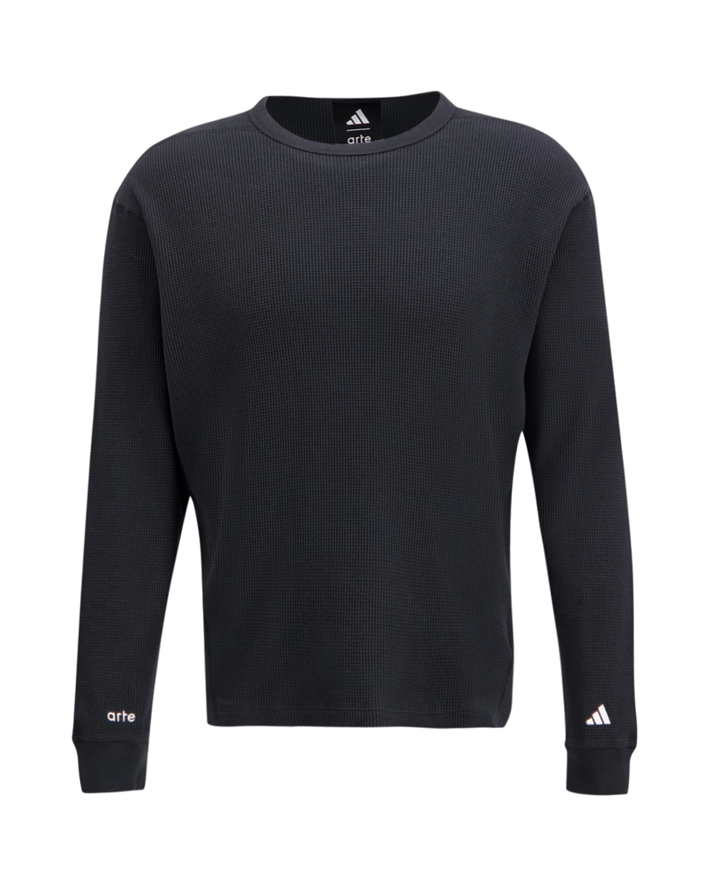 adidas adidas x Arte Antwerp 2-Pack Waffle-Knit Longsleeves ZWART 2