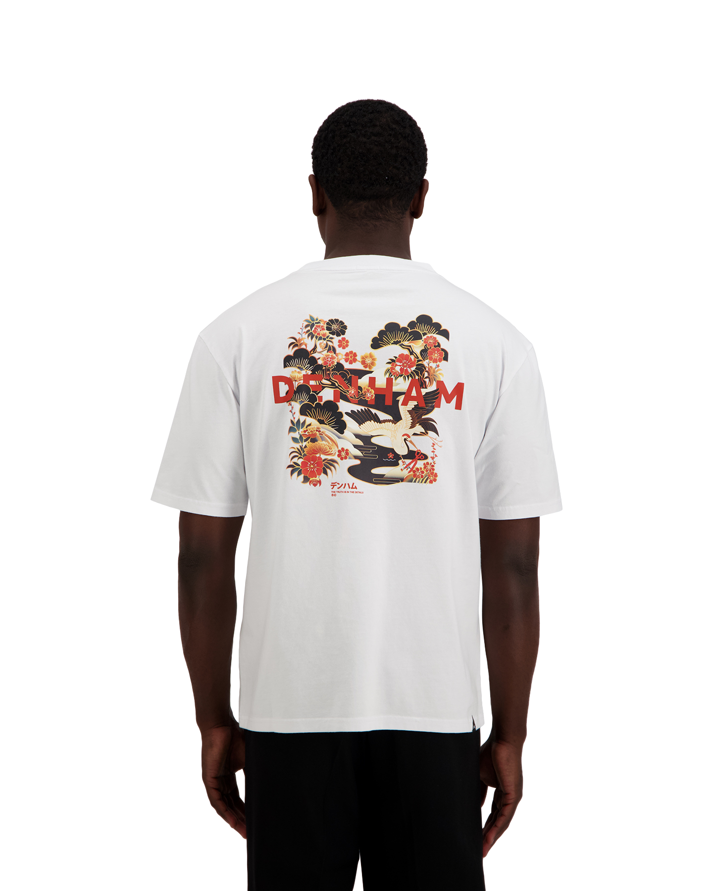 Denham Kansai Graphic Tee Lwj WIT 3