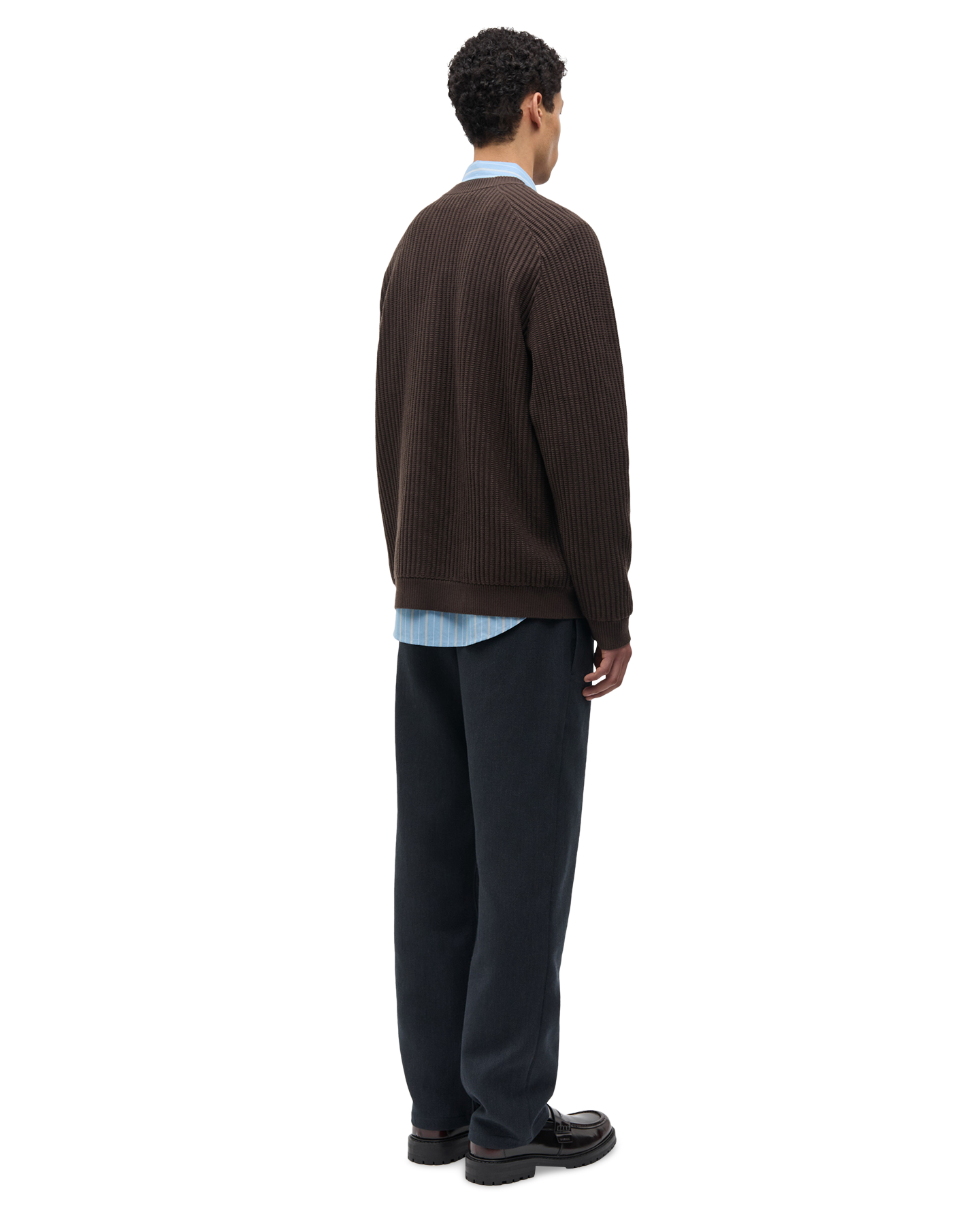 Samsøe Samsøe Sapete Sweater 10490 DONKERBRUIN 4