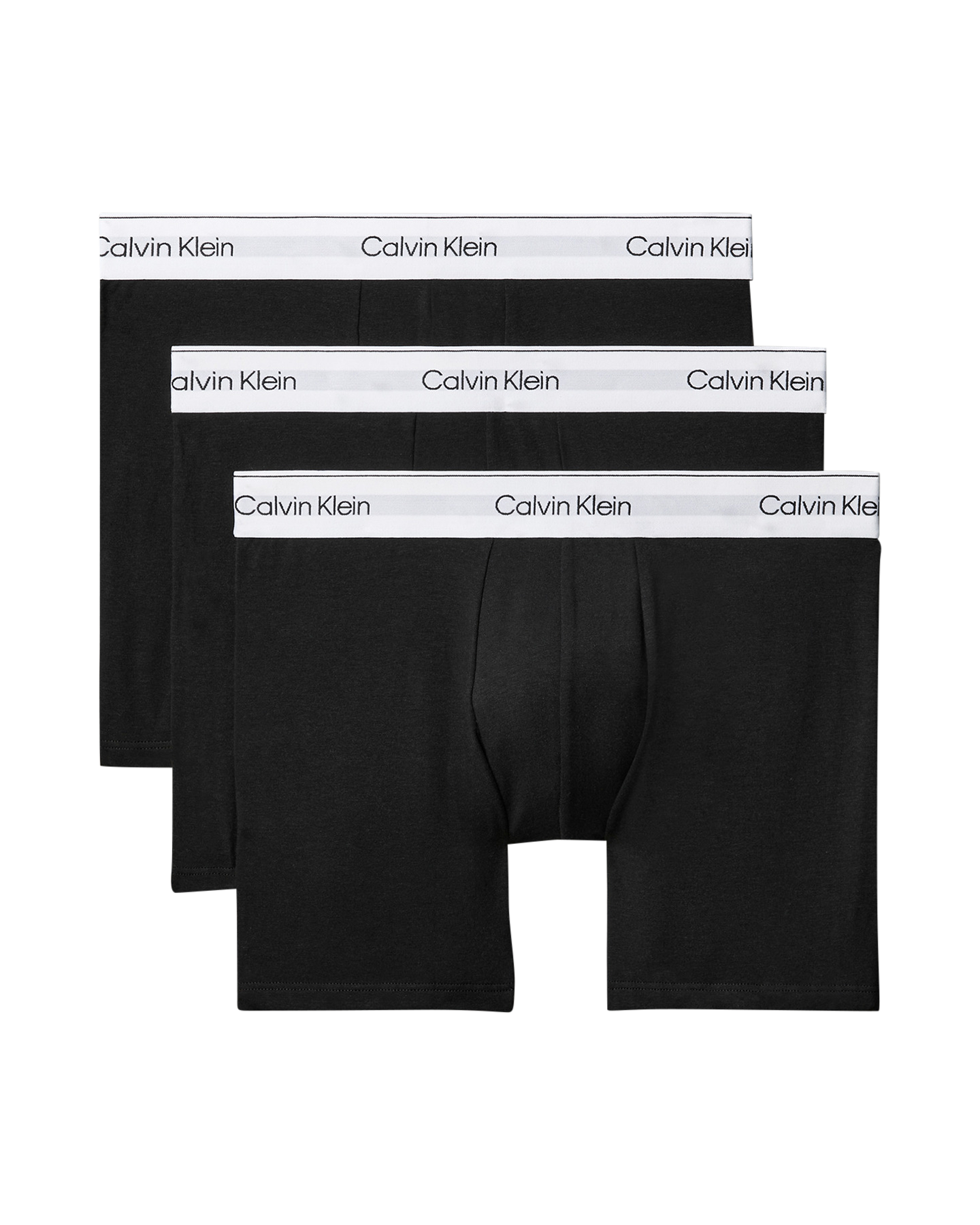Calvin Klein Boxer Brief 3Pk ZWART 1