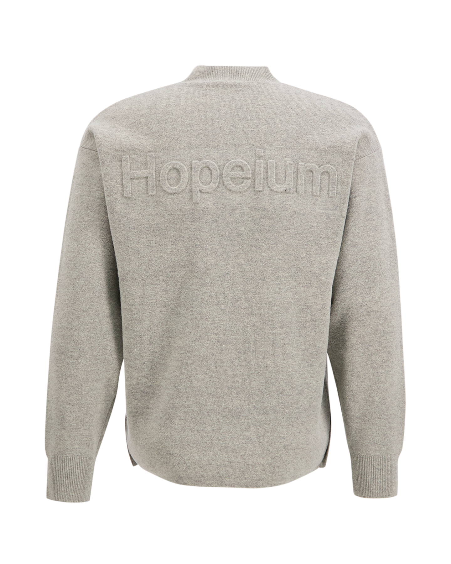 Hopeium Basic Crewneck GRIJS 1