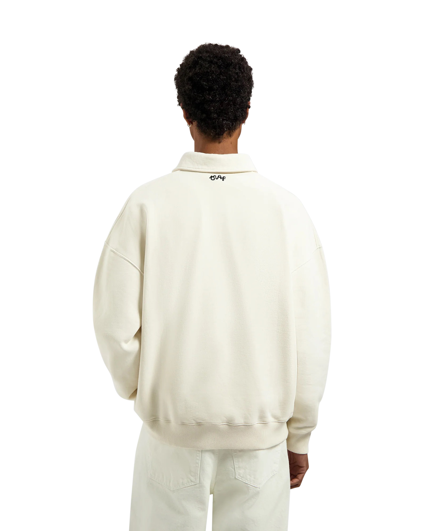 OLAF Script Friends Oversized Polo WIT 4