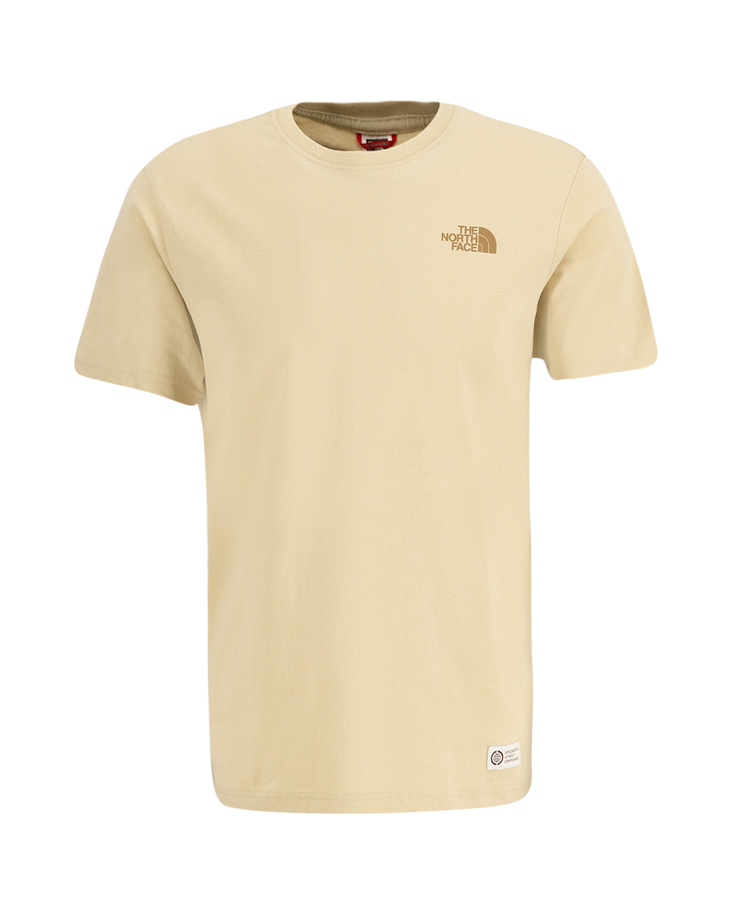 The North Face M S/S Regrind Tee BEIGE 1