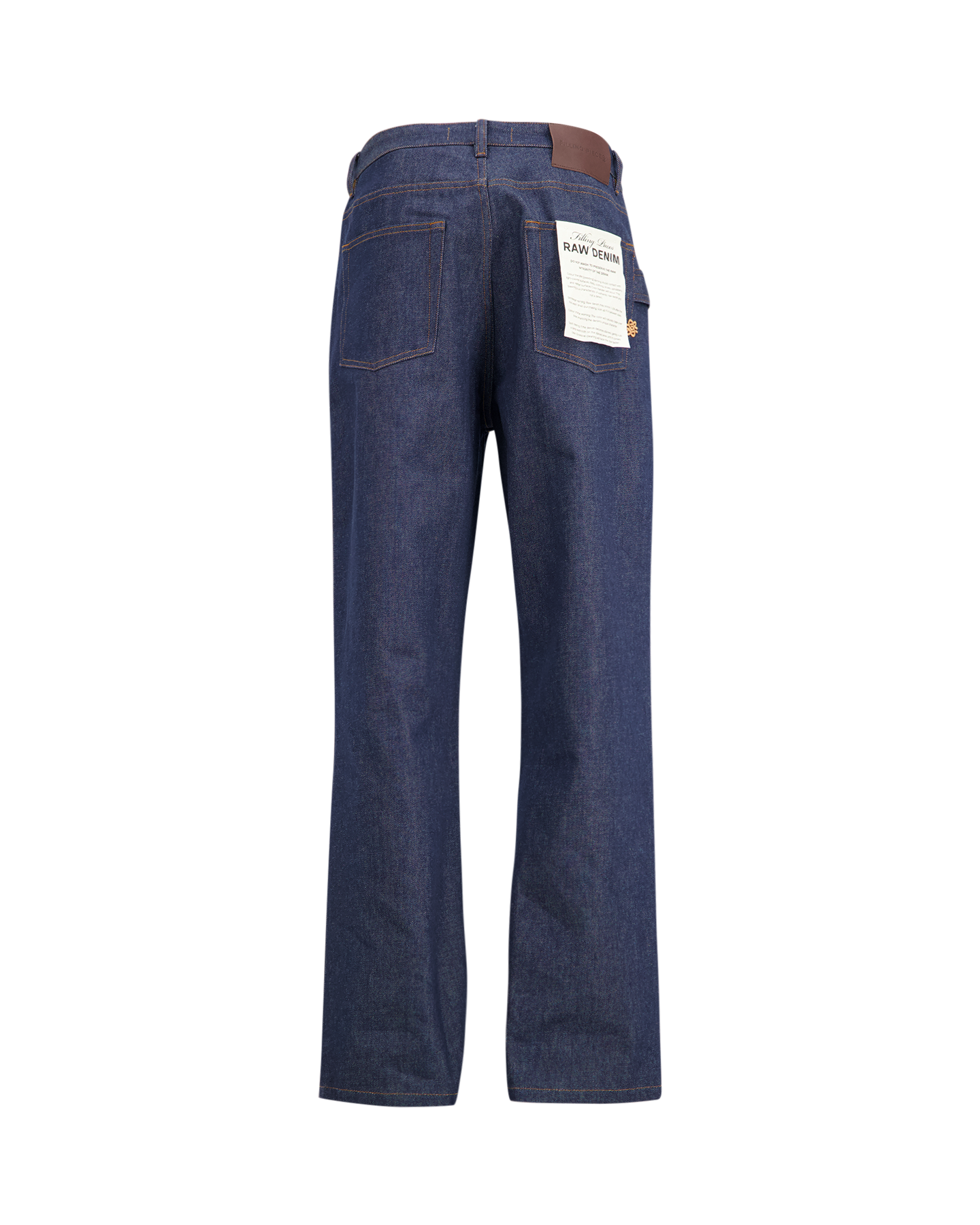 Filling Pieces Denim Pants Raw DONKERBLAUW 3