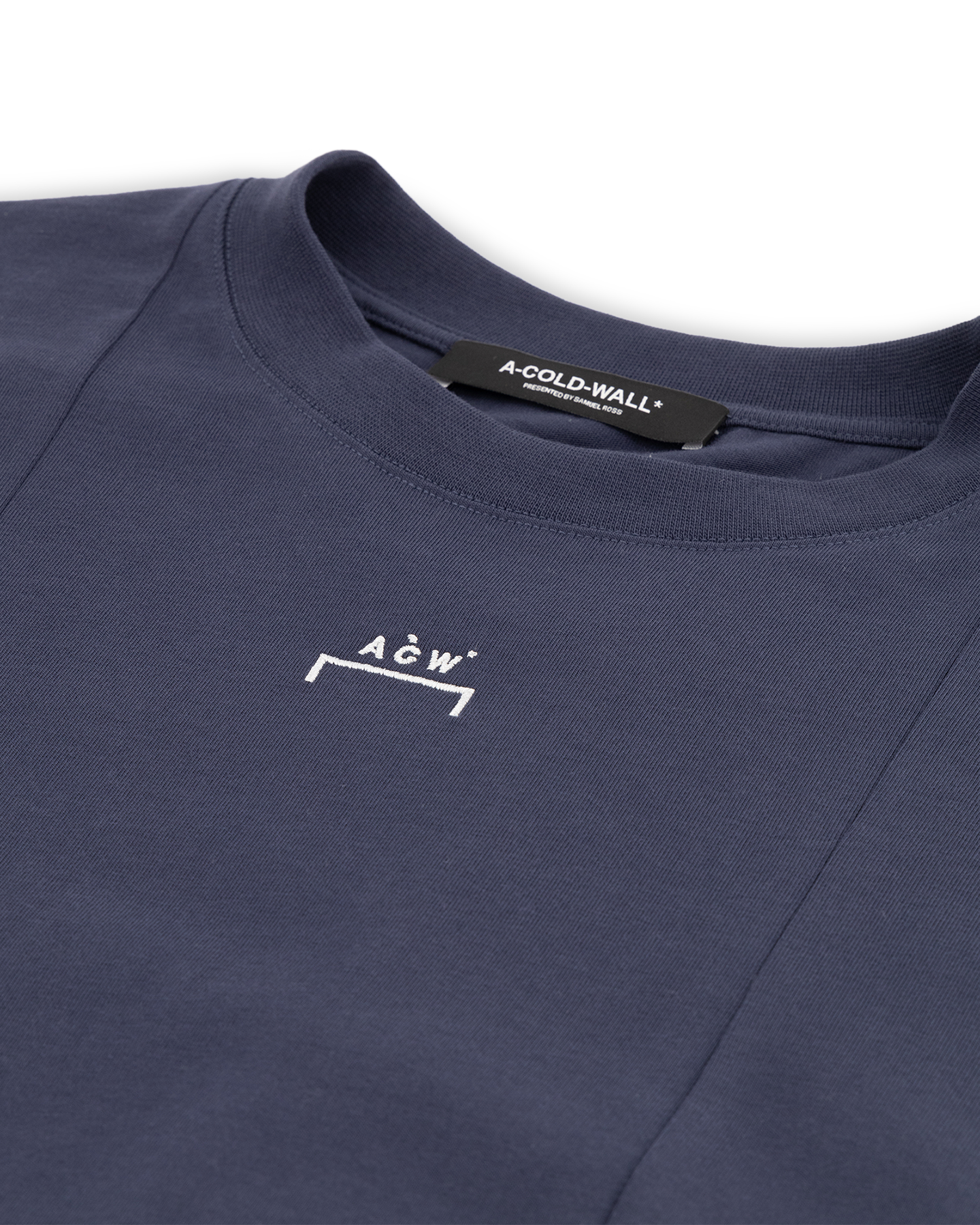 A-COLD-WALL* Brutalist T-Shirt NAVY 3