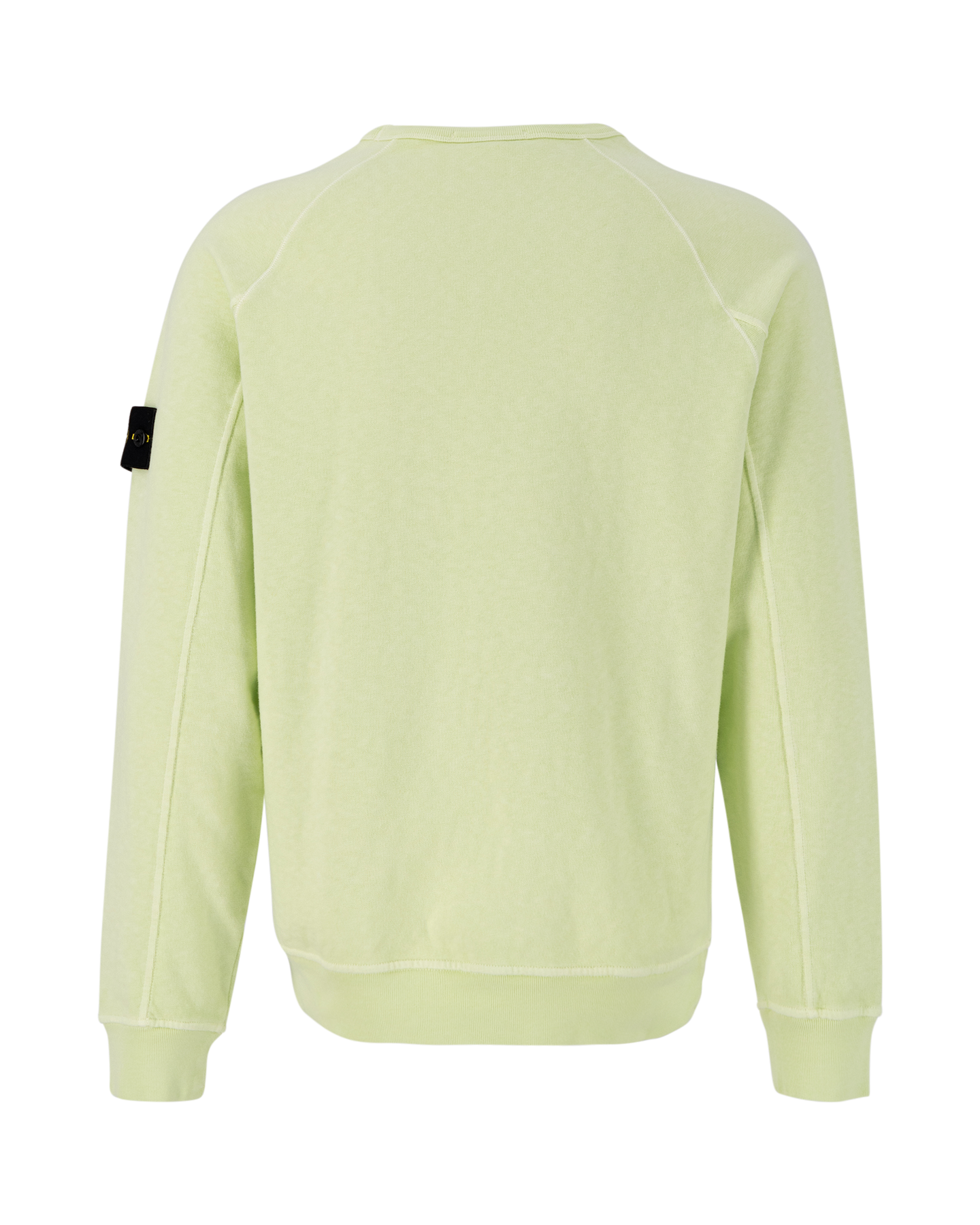Stone Island 66360 Cotton Fleece Garment Dyed Sweatshirt GROEN 2