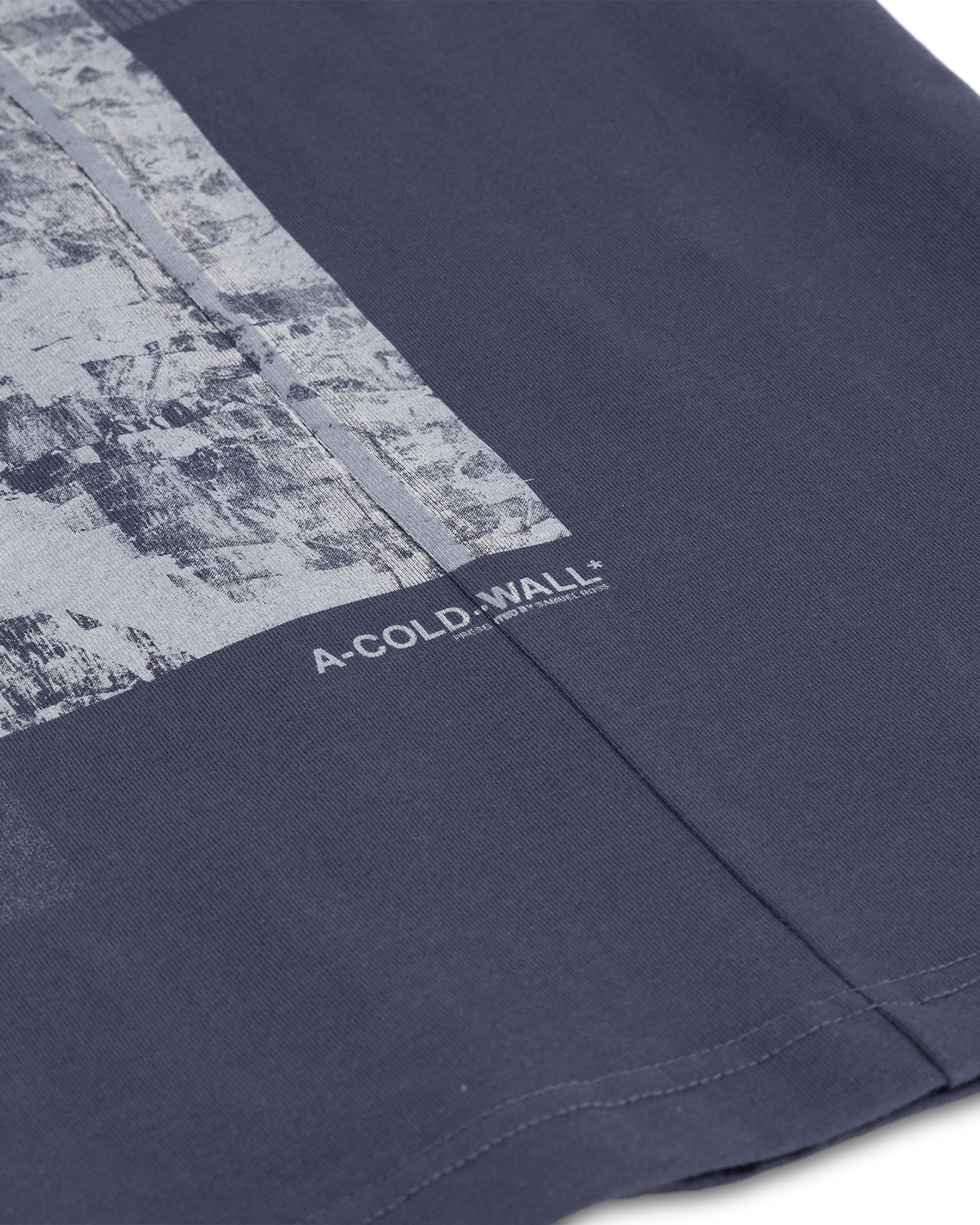 A-COLD-WALL* Brutalist T-Shirt NAVY 6