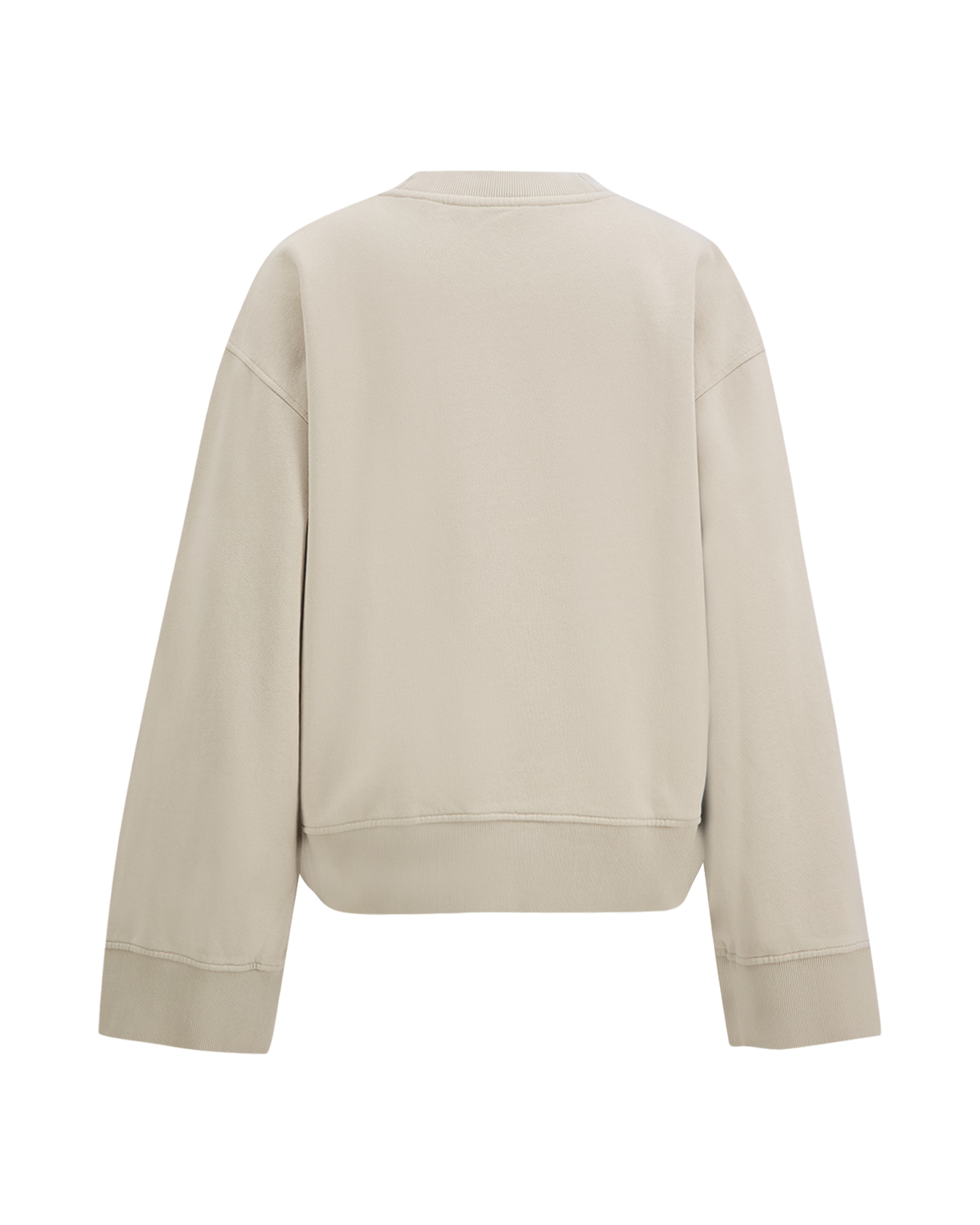 OLAF Wmn Retro Logo Crewneck BEIGE 2
