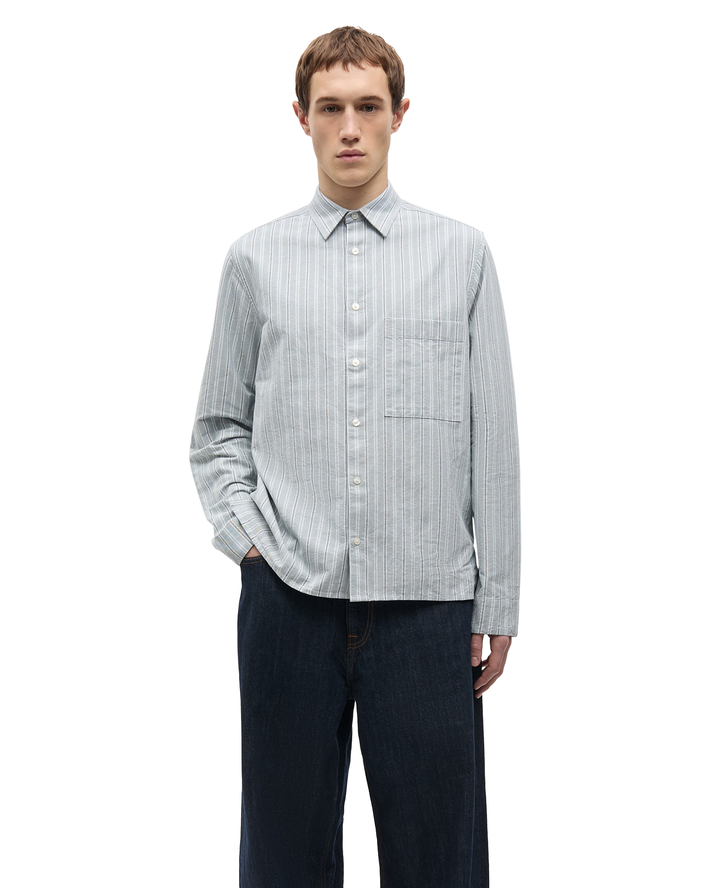 Samsøe Samsøe Saryan O Shirt 16193 LICHTBLAUW 3