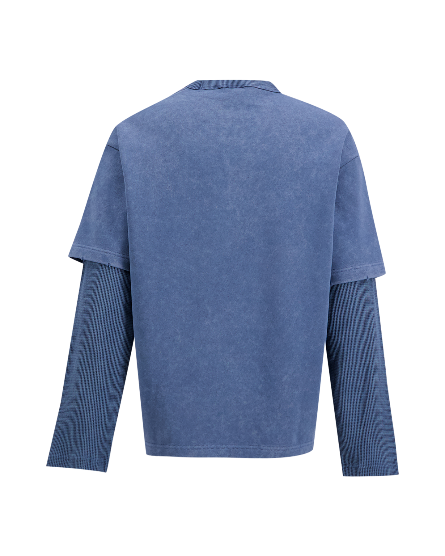 Daily Paper Layered Ls Tee BLAUW 2