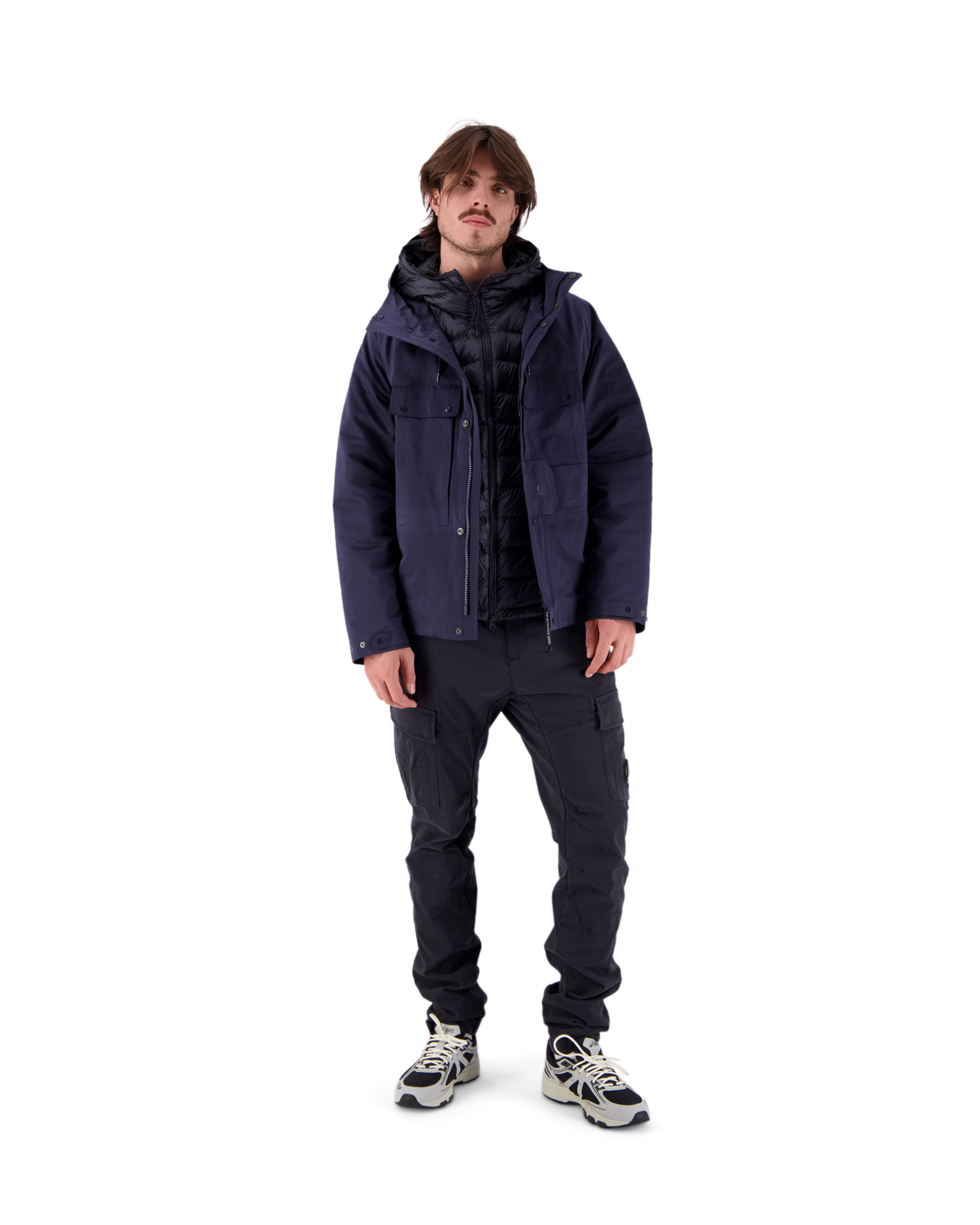 C.P. Company Metropolis Metropolis Series A.A.C. Hooded Jacket DONKERBLAUW 5