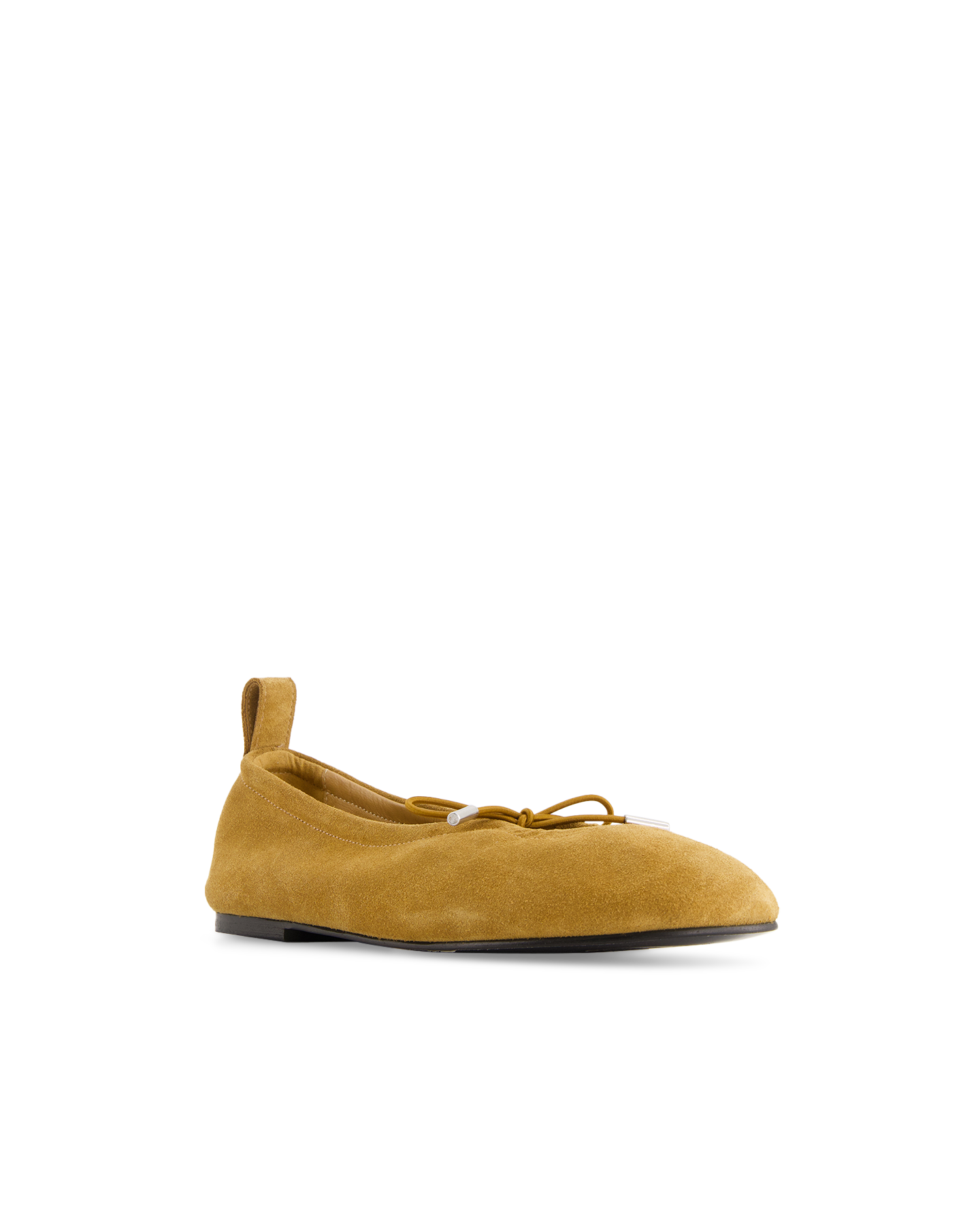 Alohas Rosalind Suede Tan Leather Ballet Flats LICHTBRUIN 2