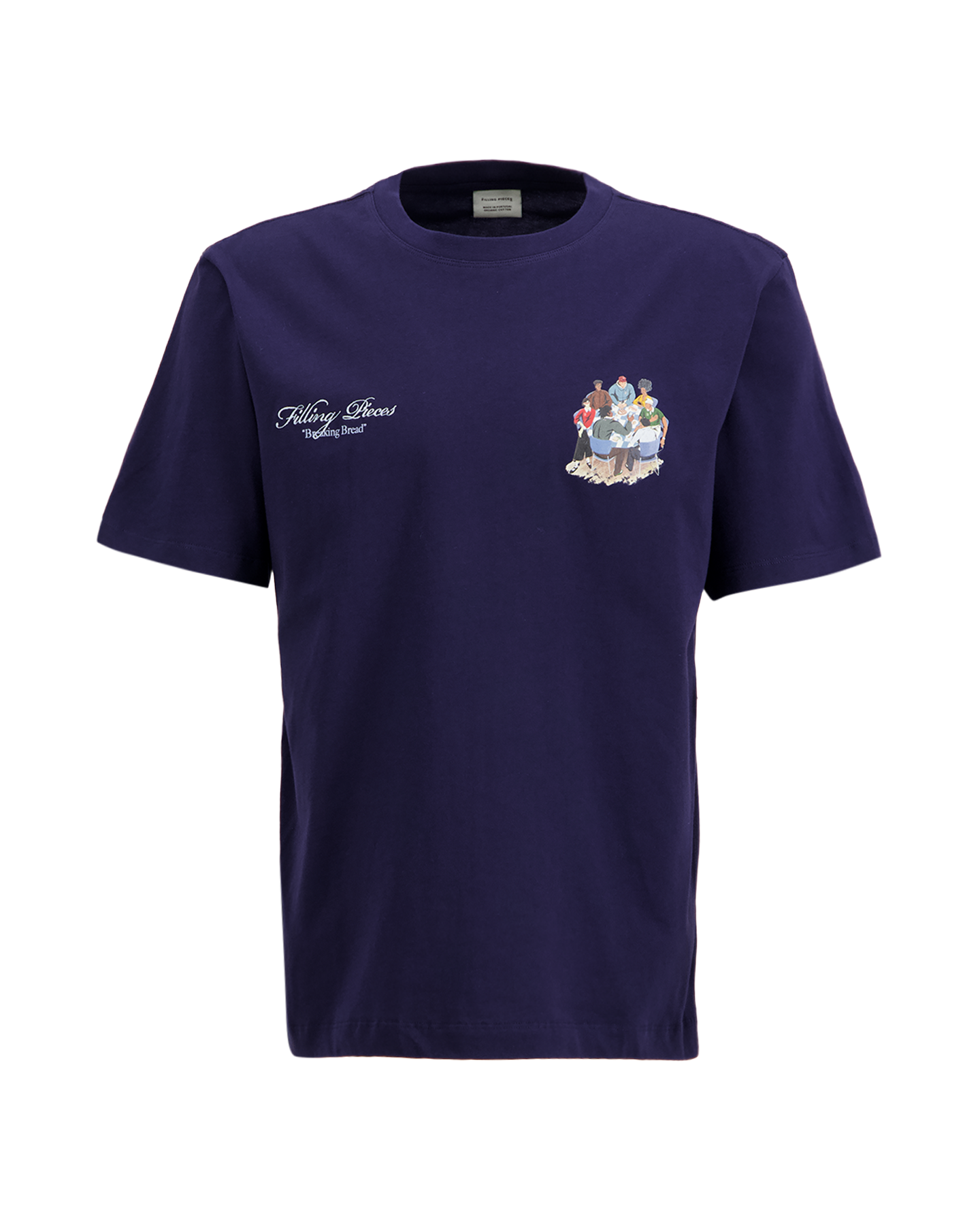 Filling Pieces T-Shirt Supper DONKERBLAUW 2