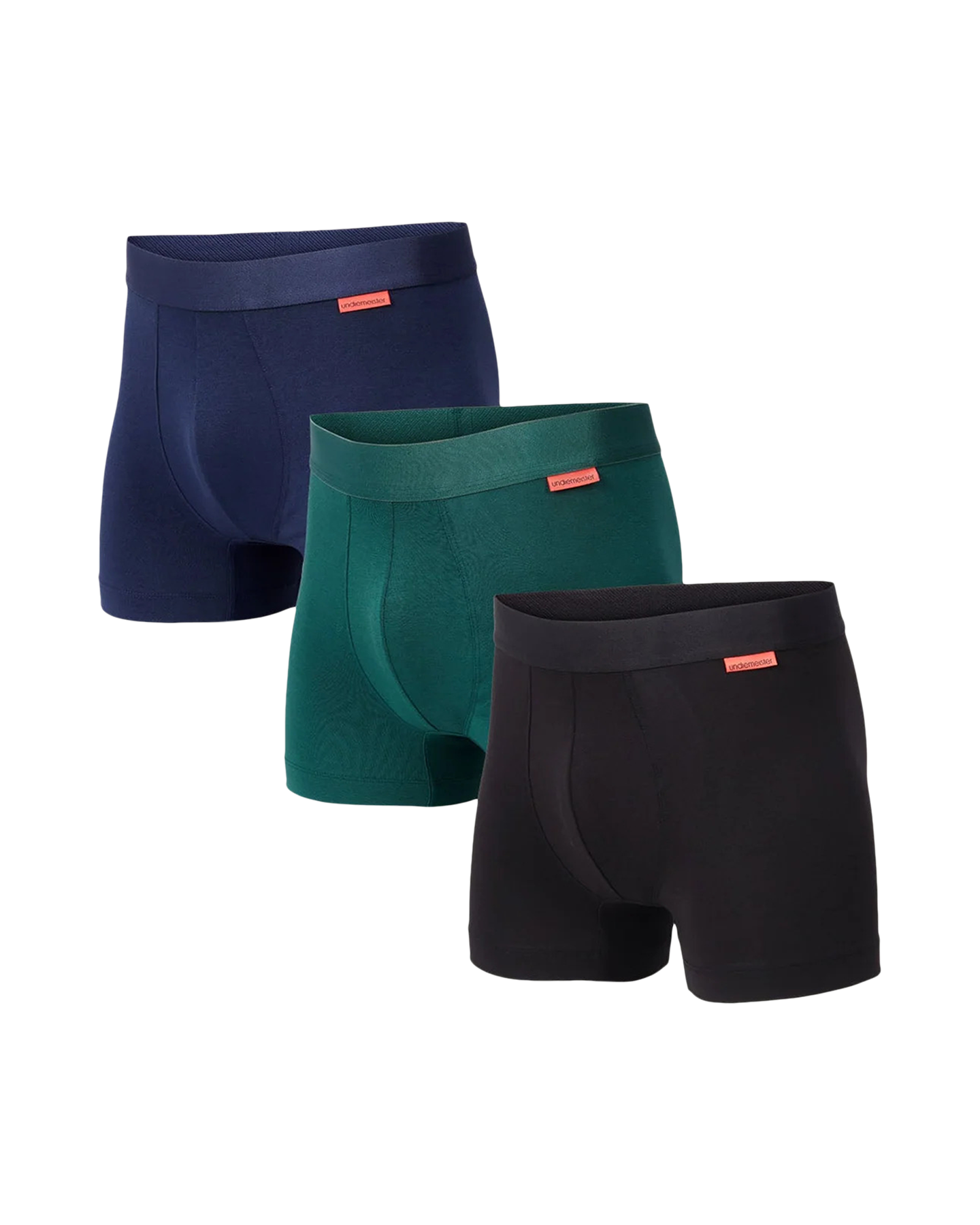 Undiemeister Dark Tones Boxer Short 3-Pack ZWART 1