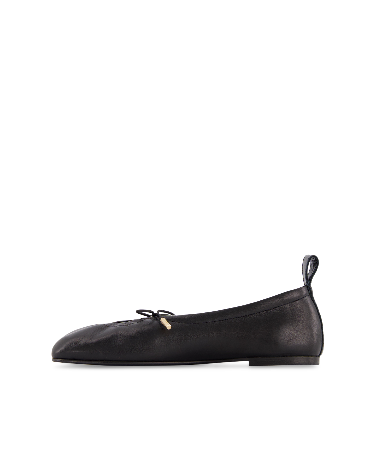 Alohas Rosalind Black Leather Ballet Flats ZWART 3
