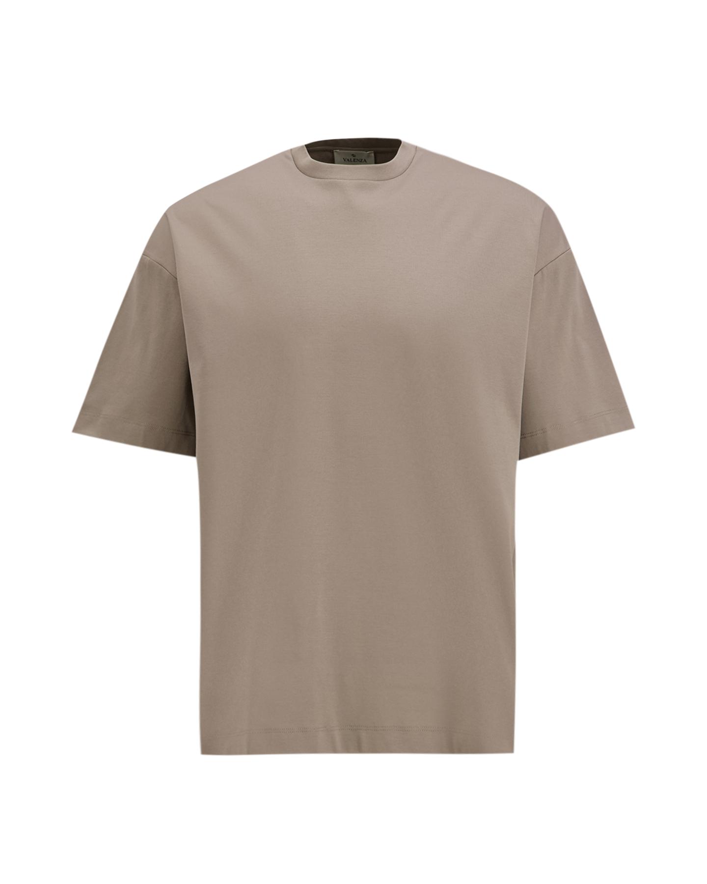 Valenza Interlock Supima Oversized T-Shirt BEIGE 1