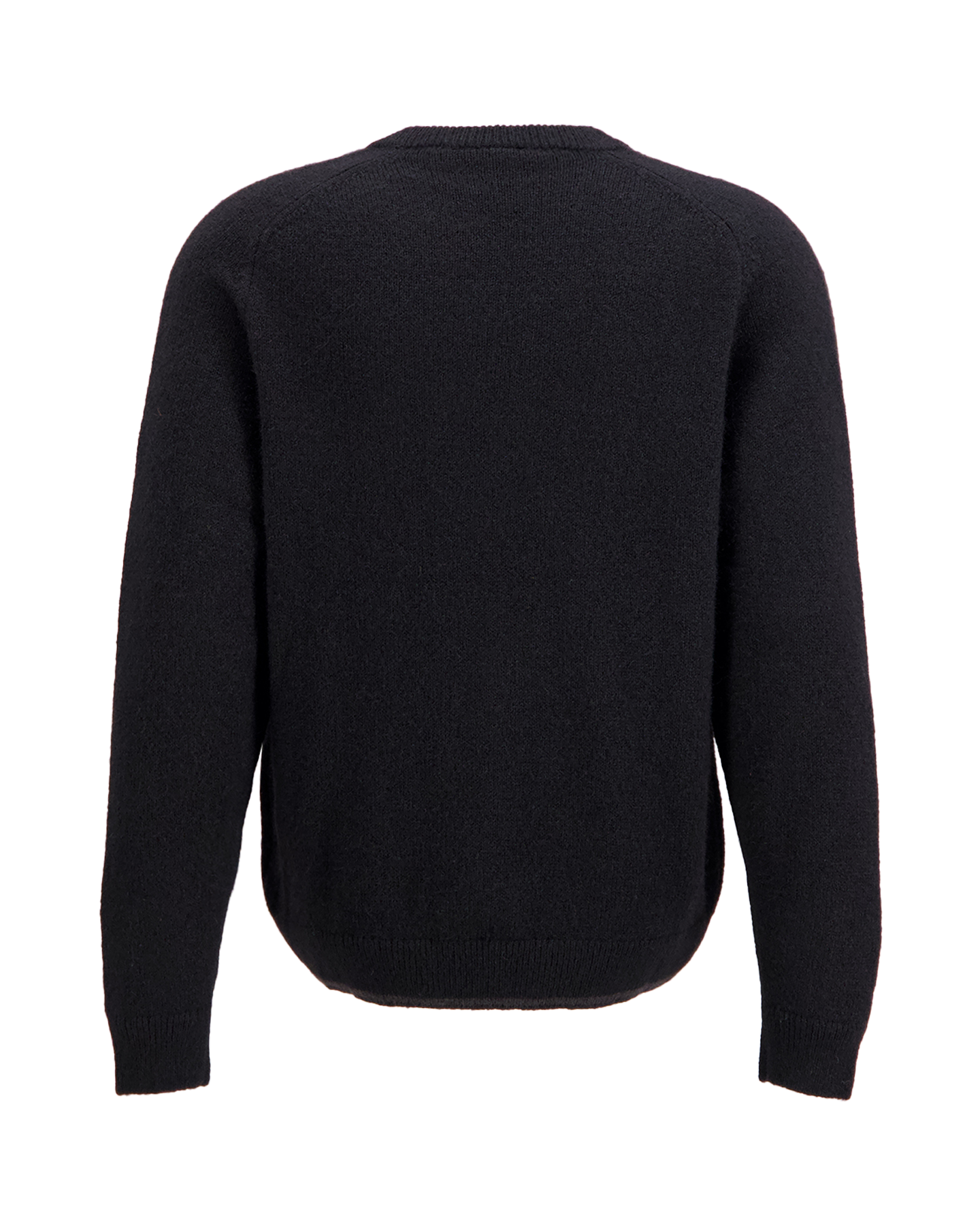 adidas 3 Stripes Knit Crew ZWART 2