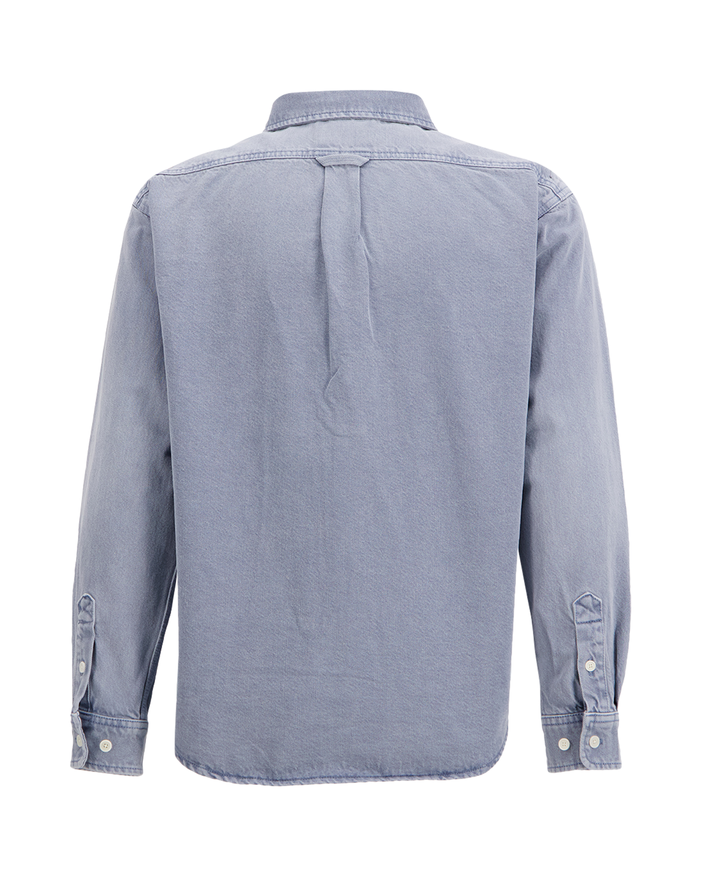 Butcher of Blue Blaine Garment Dye Overshirt BLAUW 2