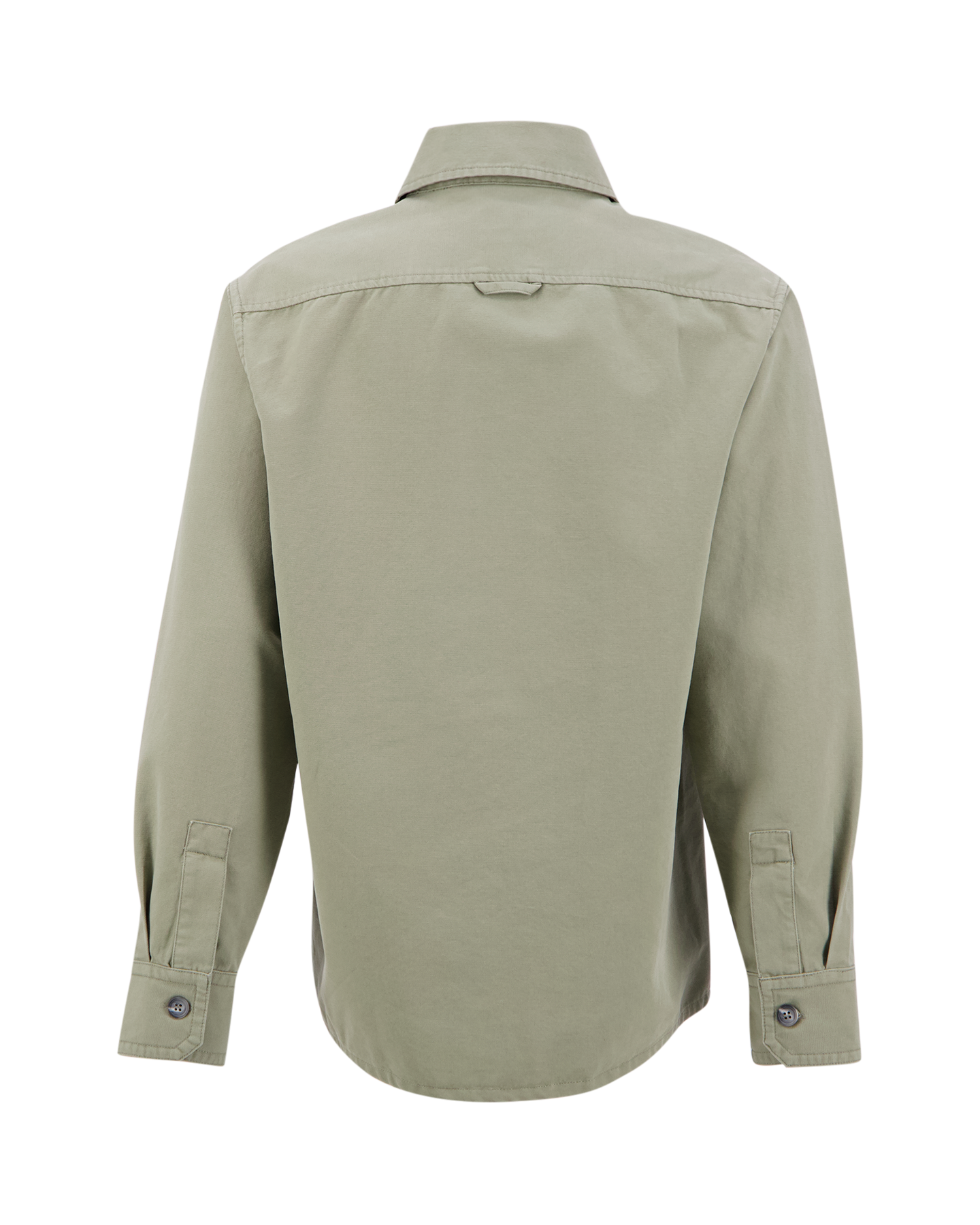 A.P.C. Surchemise Basile Brodee Poitrine LICHTGROEN 2
