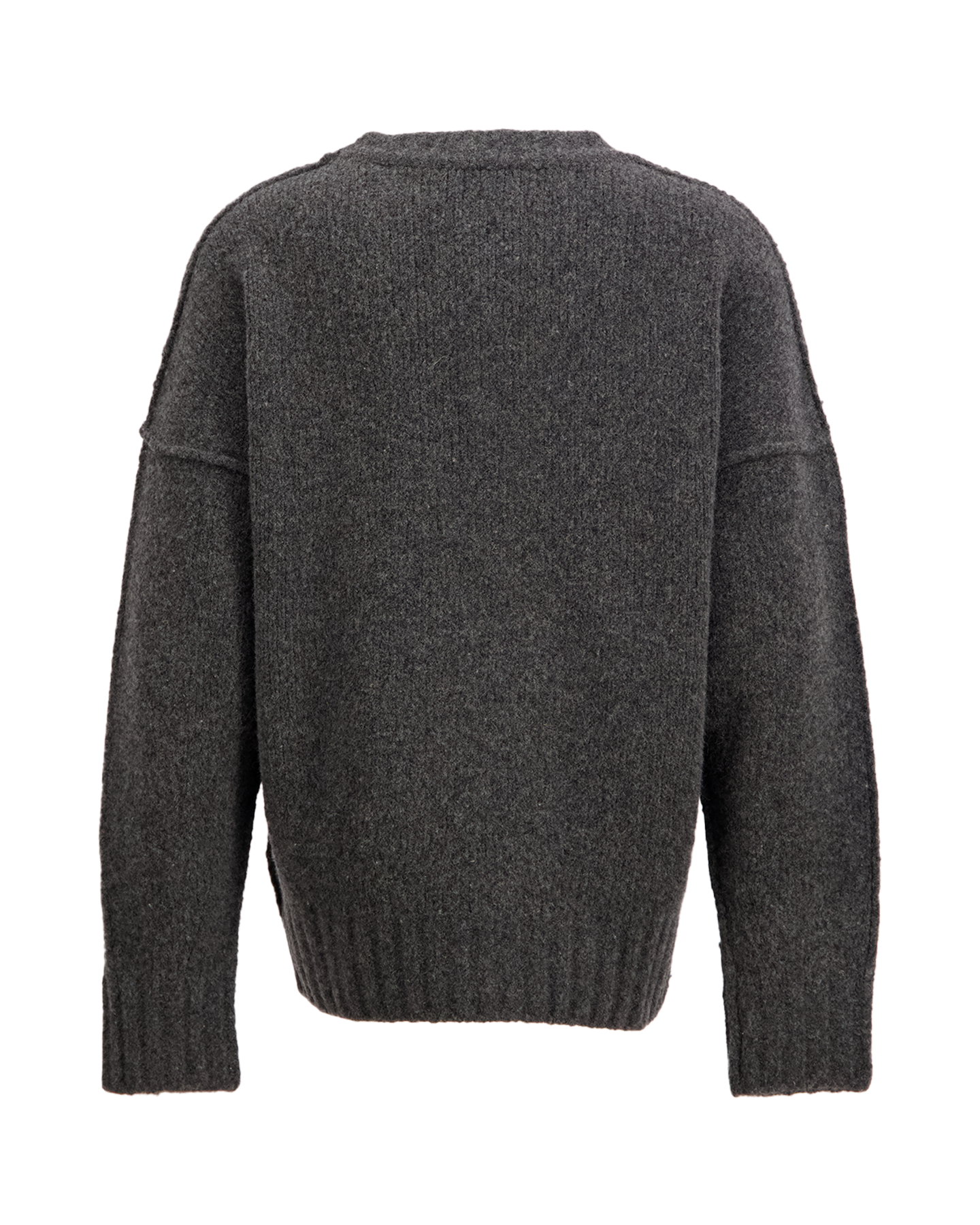 Seventh Wool Knit Crewneck Wool GRIJS 2