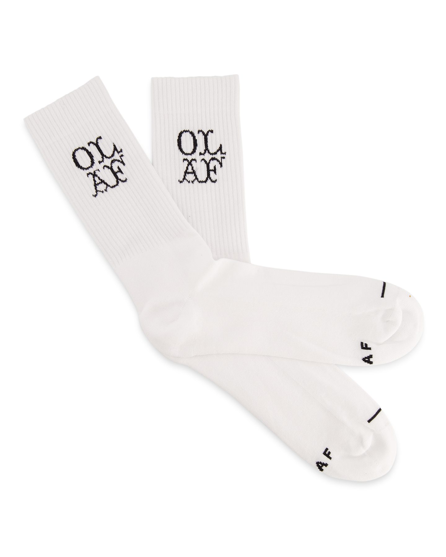 OLAF Western Logo Socks WIT 2