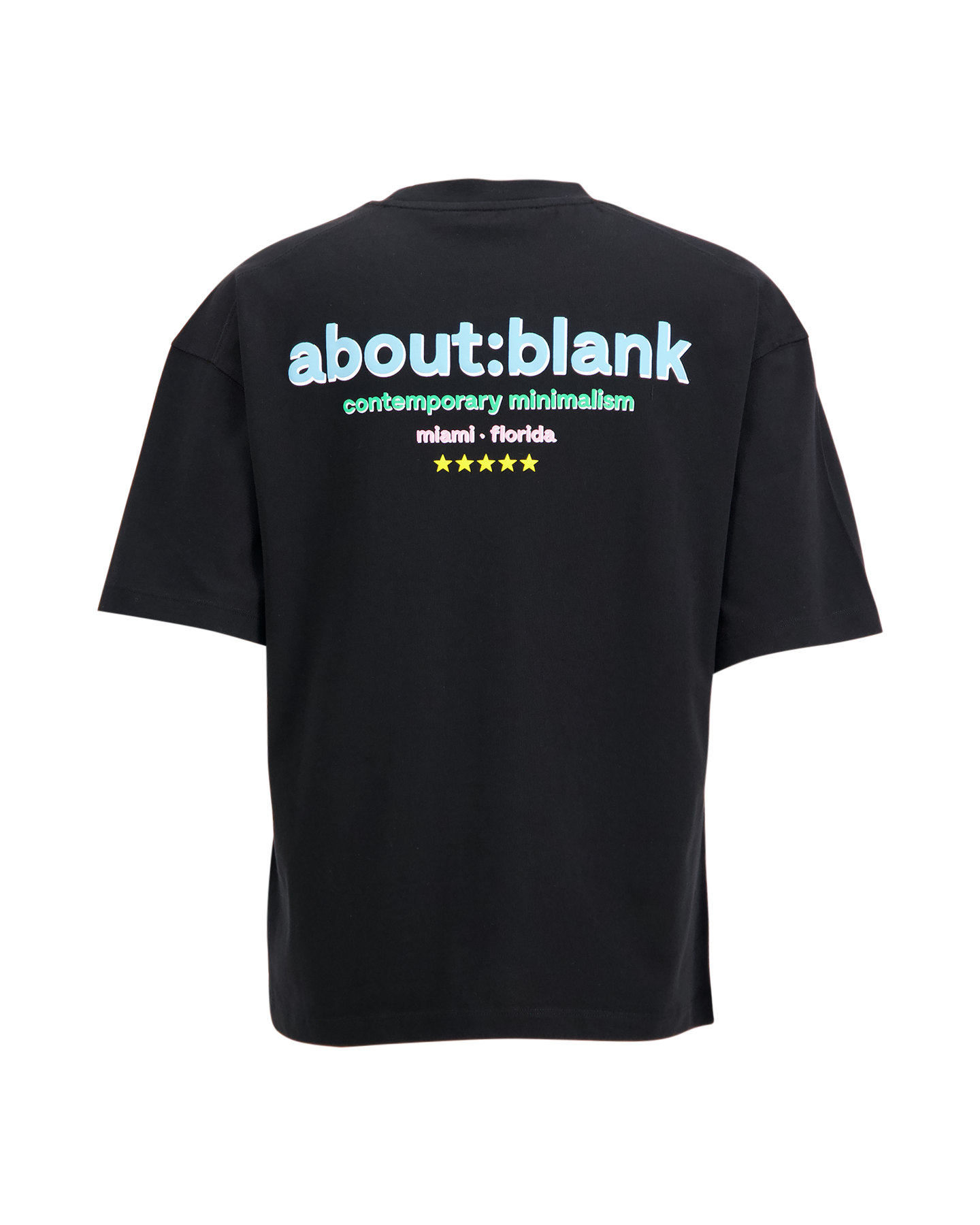 about:blank Vercetti T Shirt ZWART 1