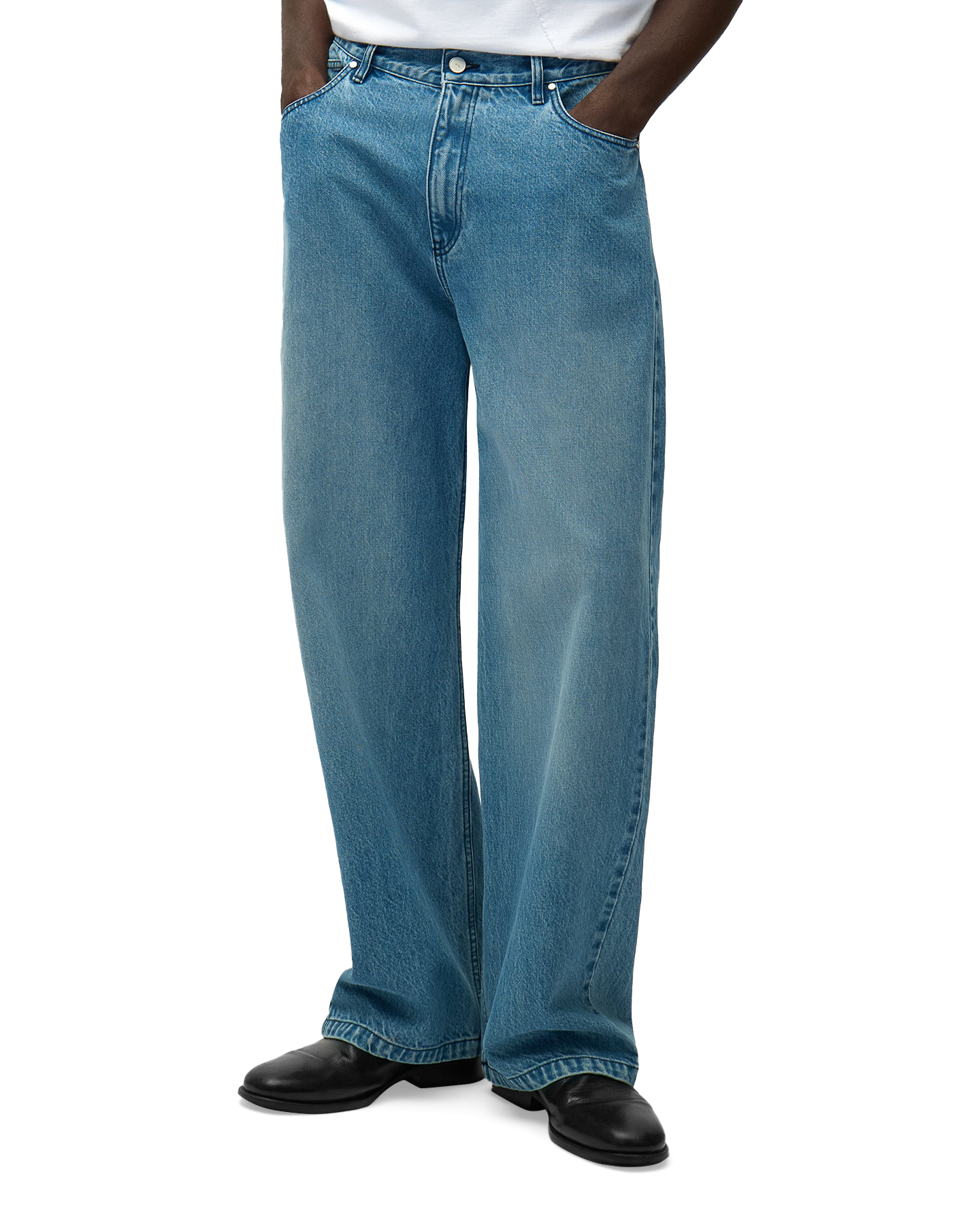 Arte Antwerp Circle Logo Pocket Pants BLAUW 4