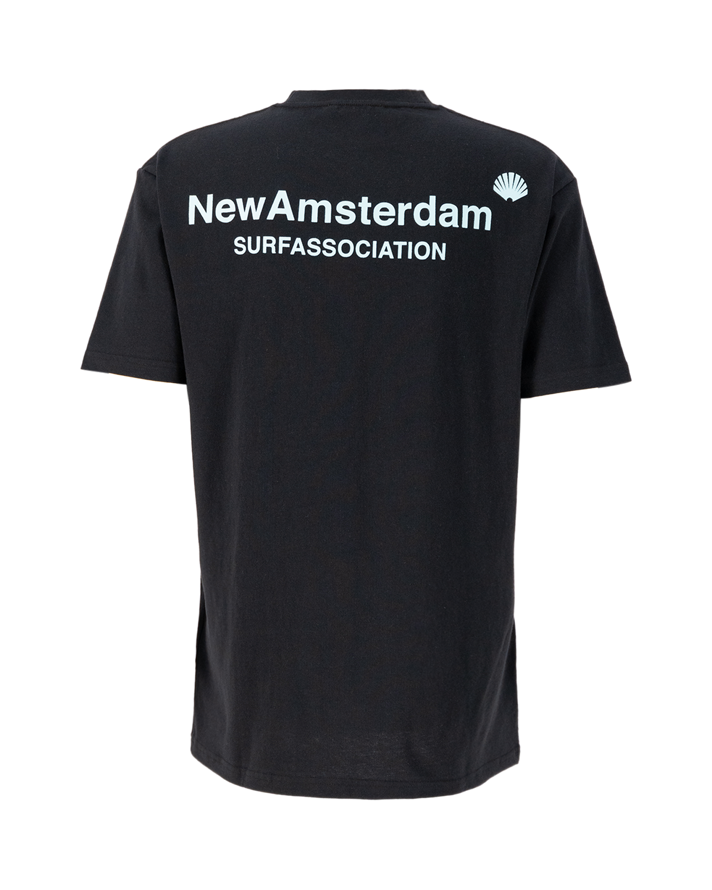 New Amsterdam Surf Association Logo Tee Black Pool BLACK 1