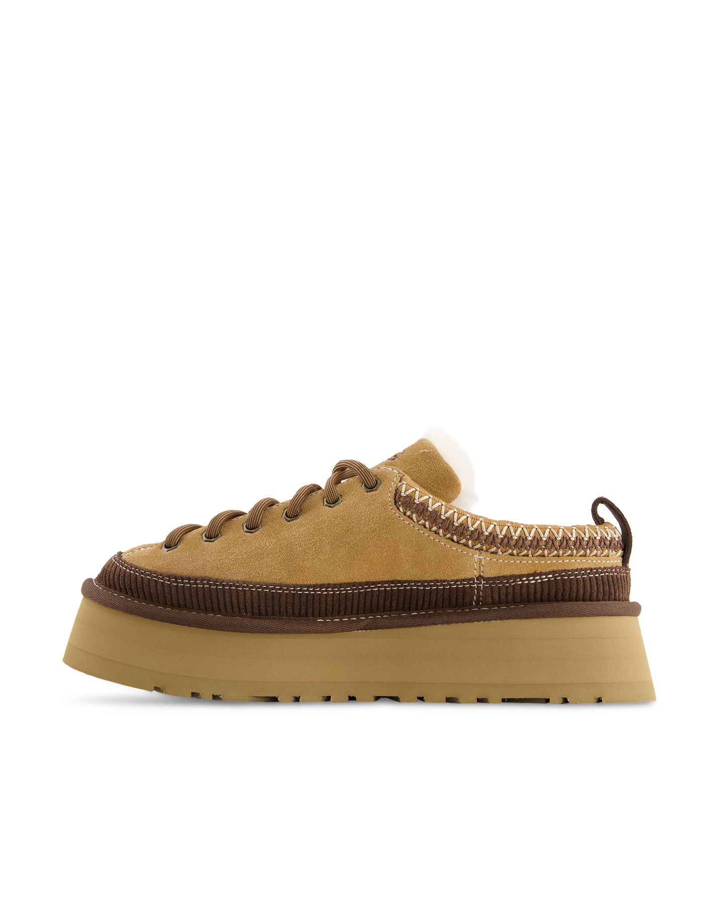 UGG W Heritage Lace Up Slipper BRUIN 3