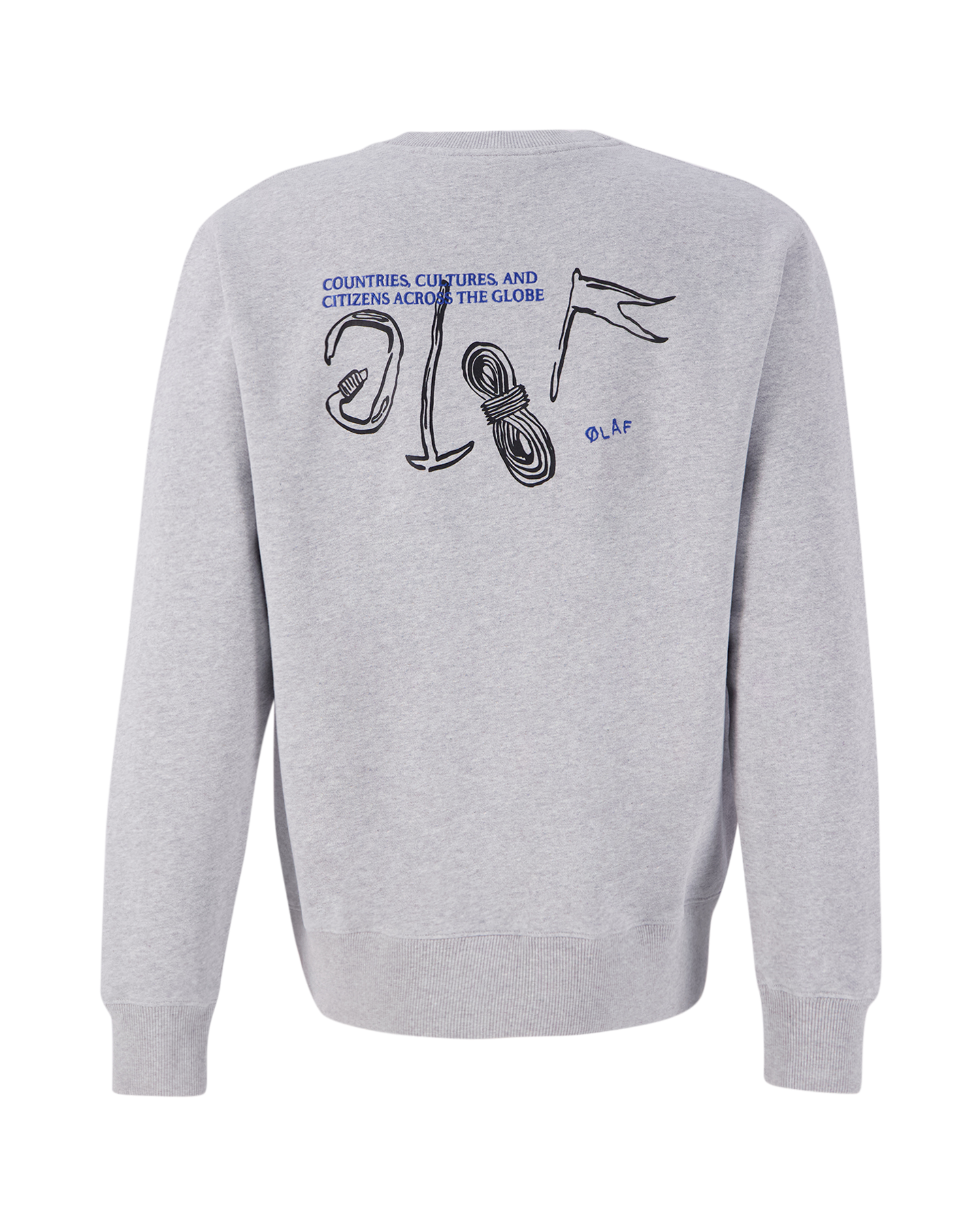 OLAF Gadget Crewneck GRIJS 1