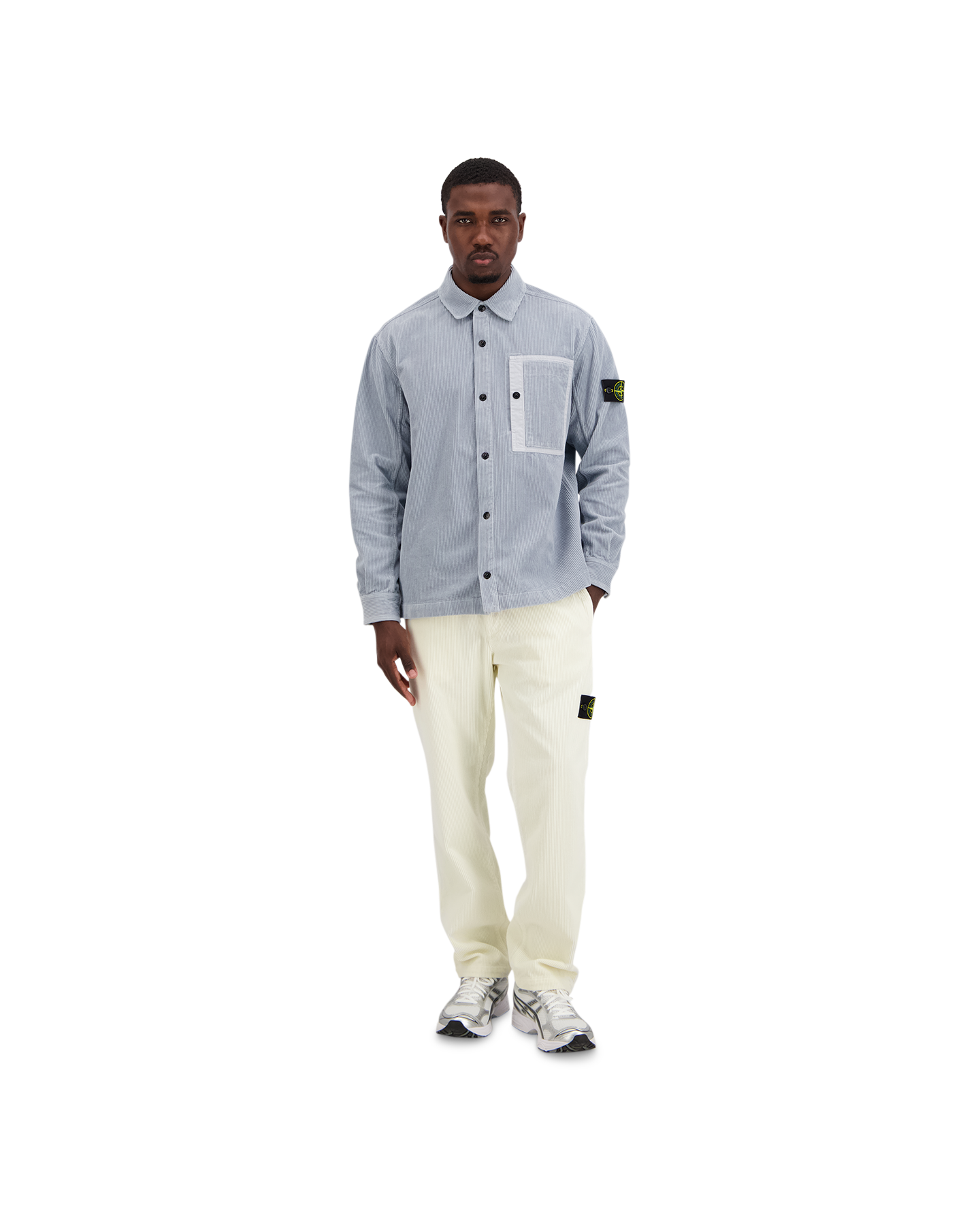 Stone Island 1200016 Overshirt GRIJS 3