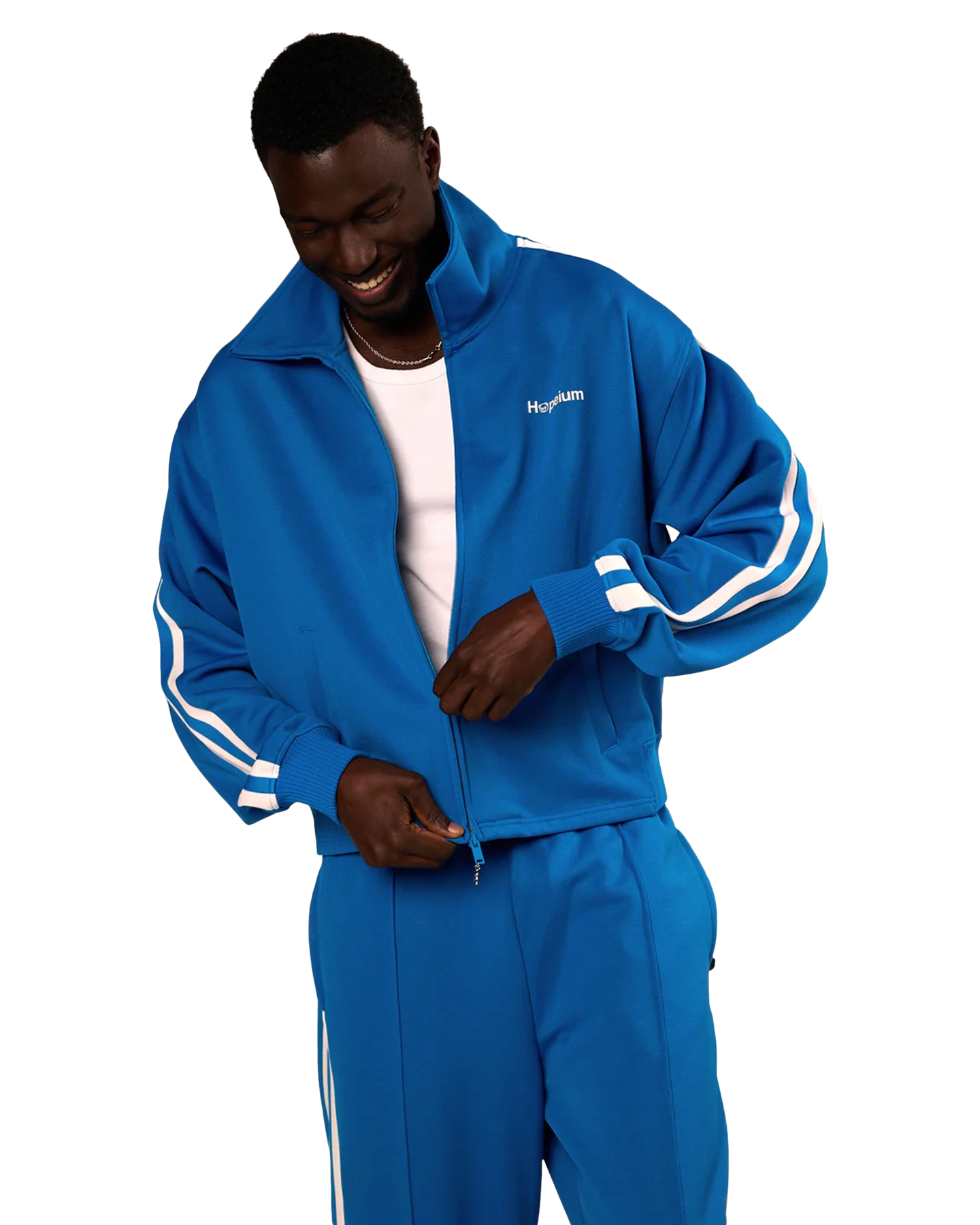 Hopeium Track Jacket BLAUW 4