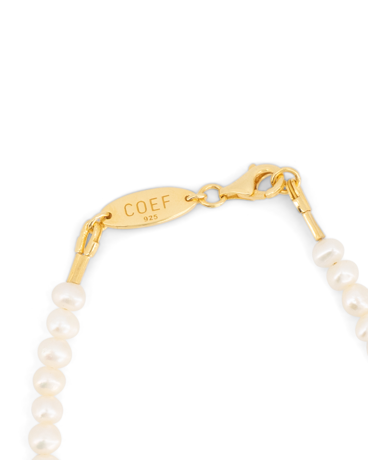 Coef Pearl Bracelet GOUD 2