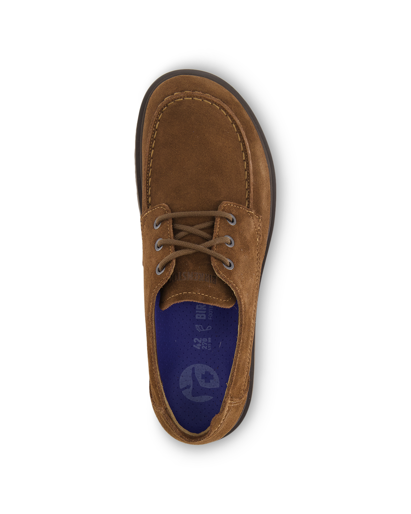 Birkenstock Highwood Moc Lace Suede Leather DONKERBRUIN 5