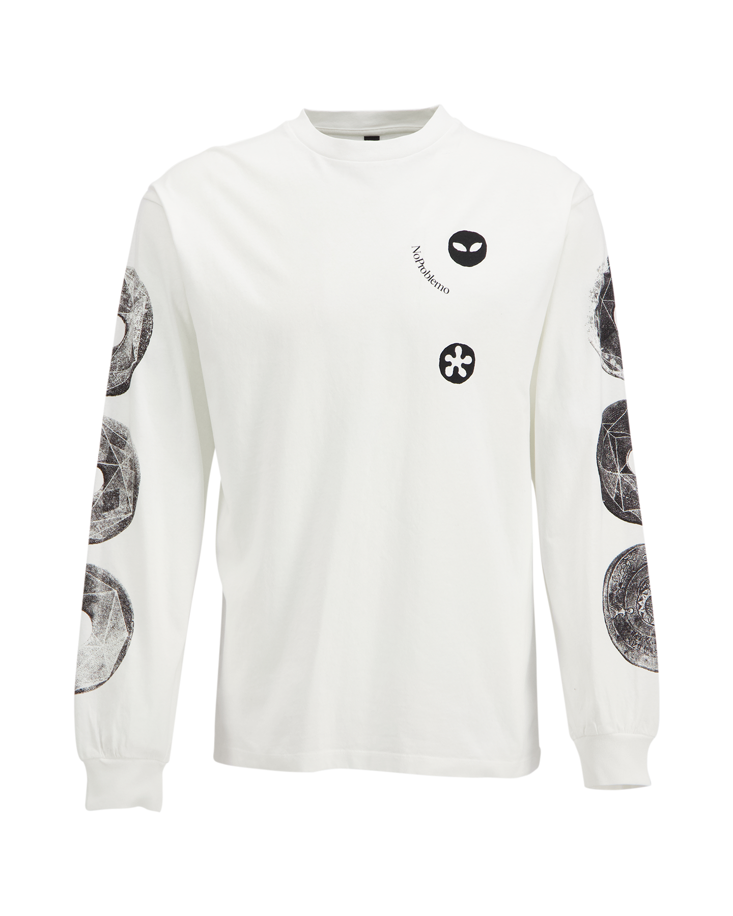 No Problemo Dropa Ls Tee WIT 1
