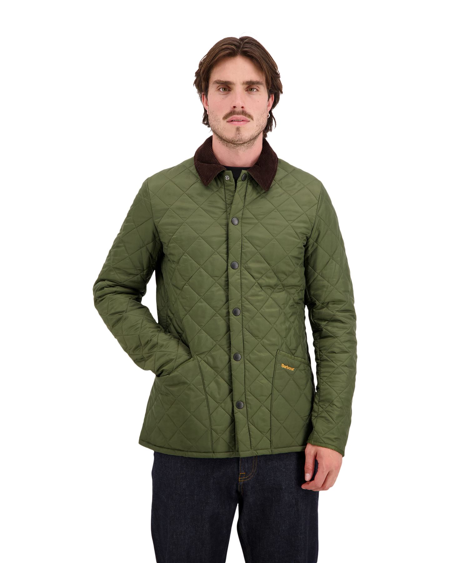 Barbour Barbour Heritage Liddesdale Quilted Jacket GROEN 3
