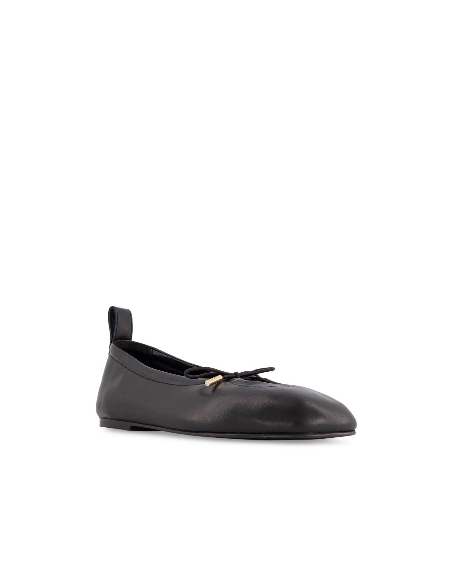 Alohas Rosalind Black Leather Ballet Flats ZWART 2