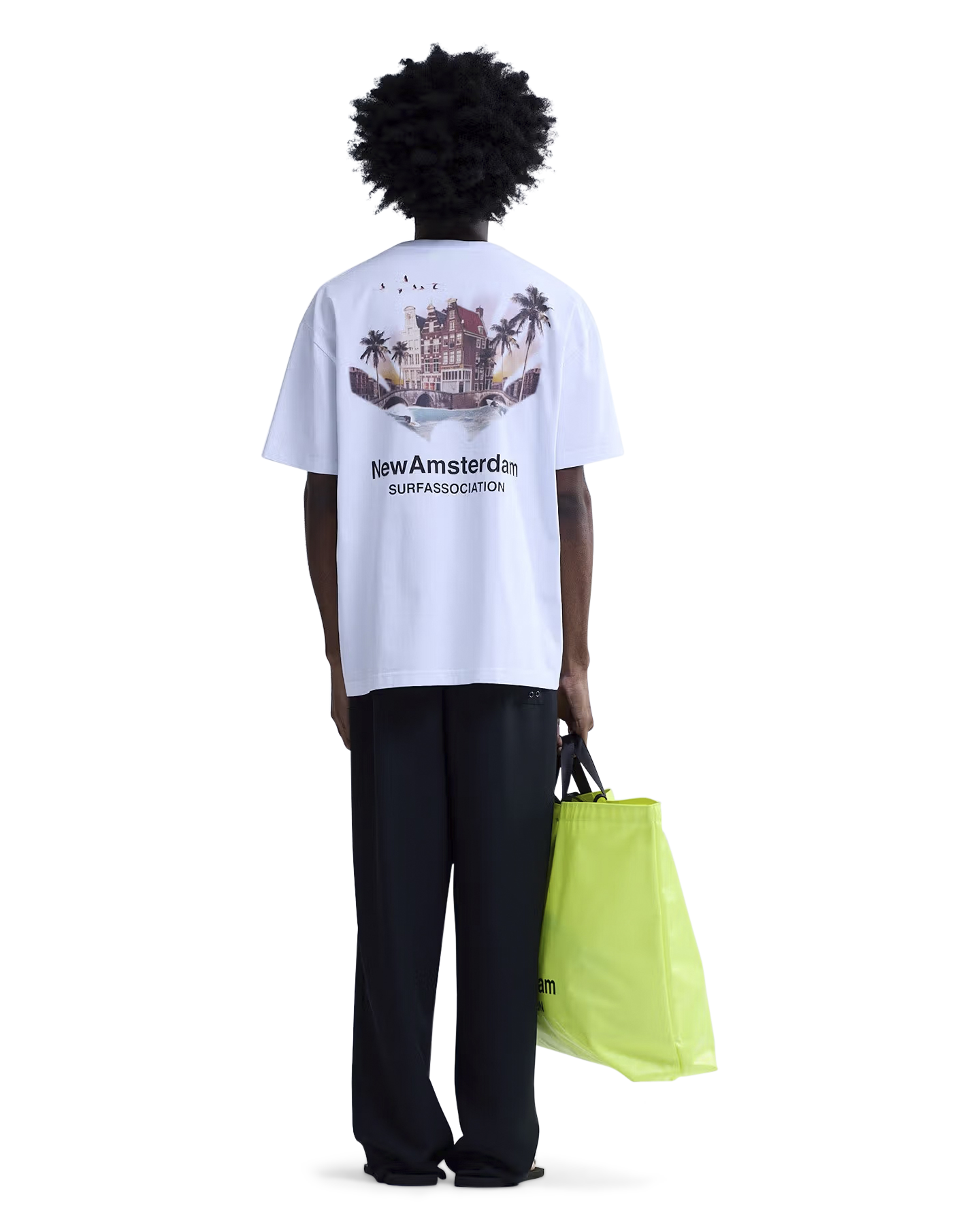 New Amsterdam Surf Association Tropical Tee WIT 3