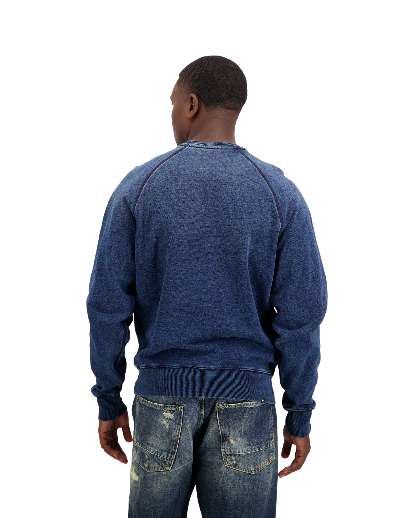 Denham Kaze Ls Tee DONKERBLAUW 4