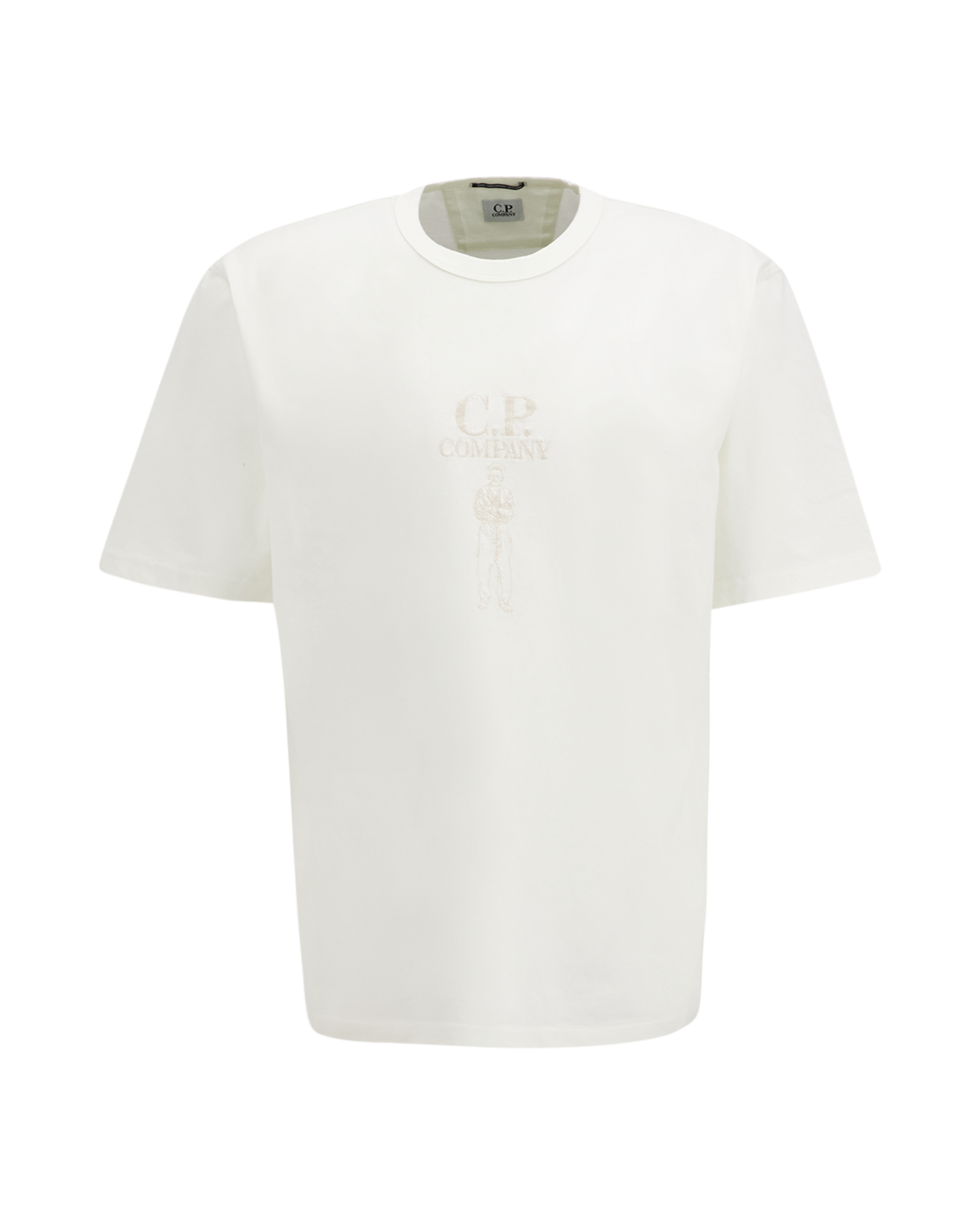 C.P. Company Logo T-Shirt CREME 1