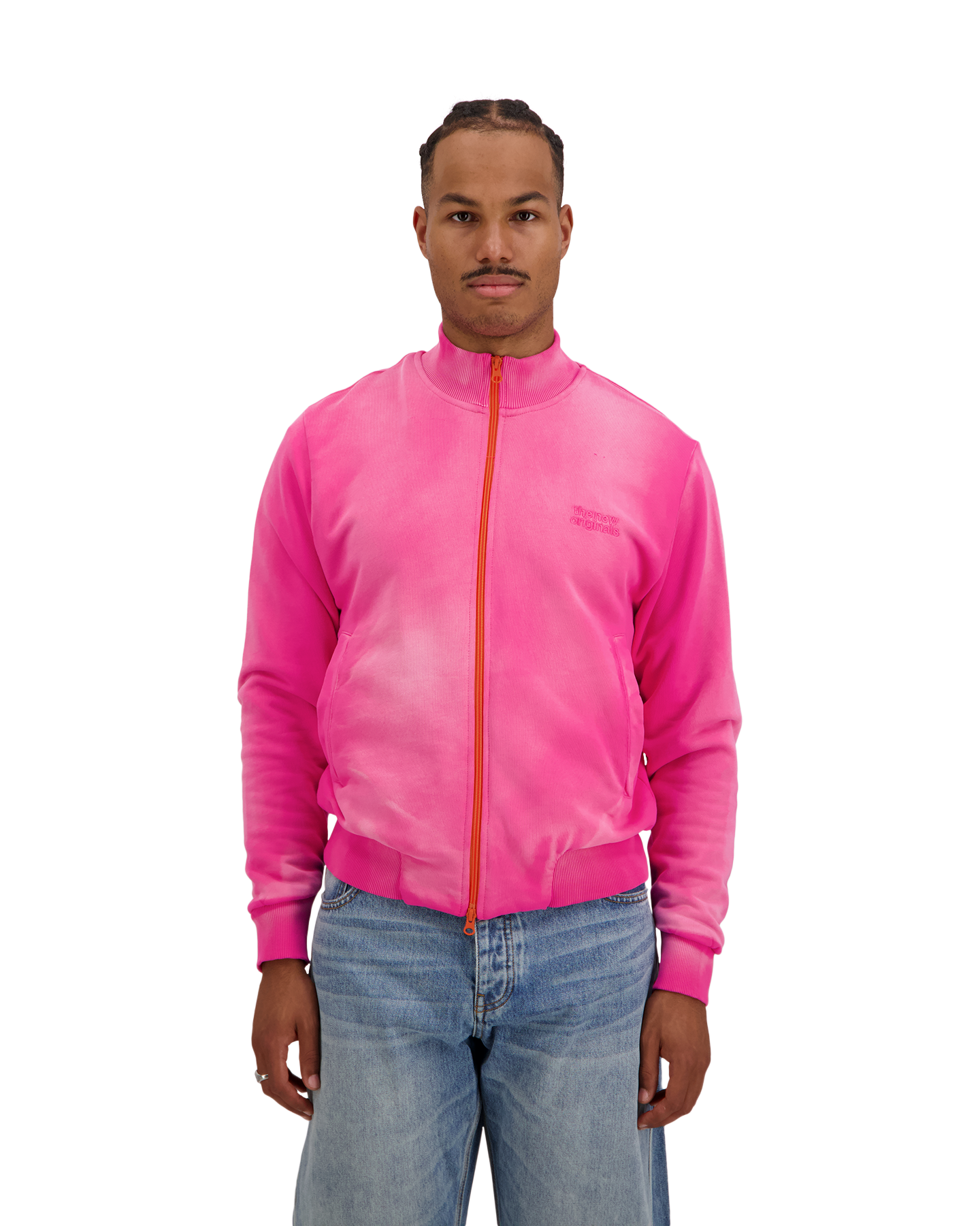 The New Originals Emblem Zip Up Sweater PAARS 3
