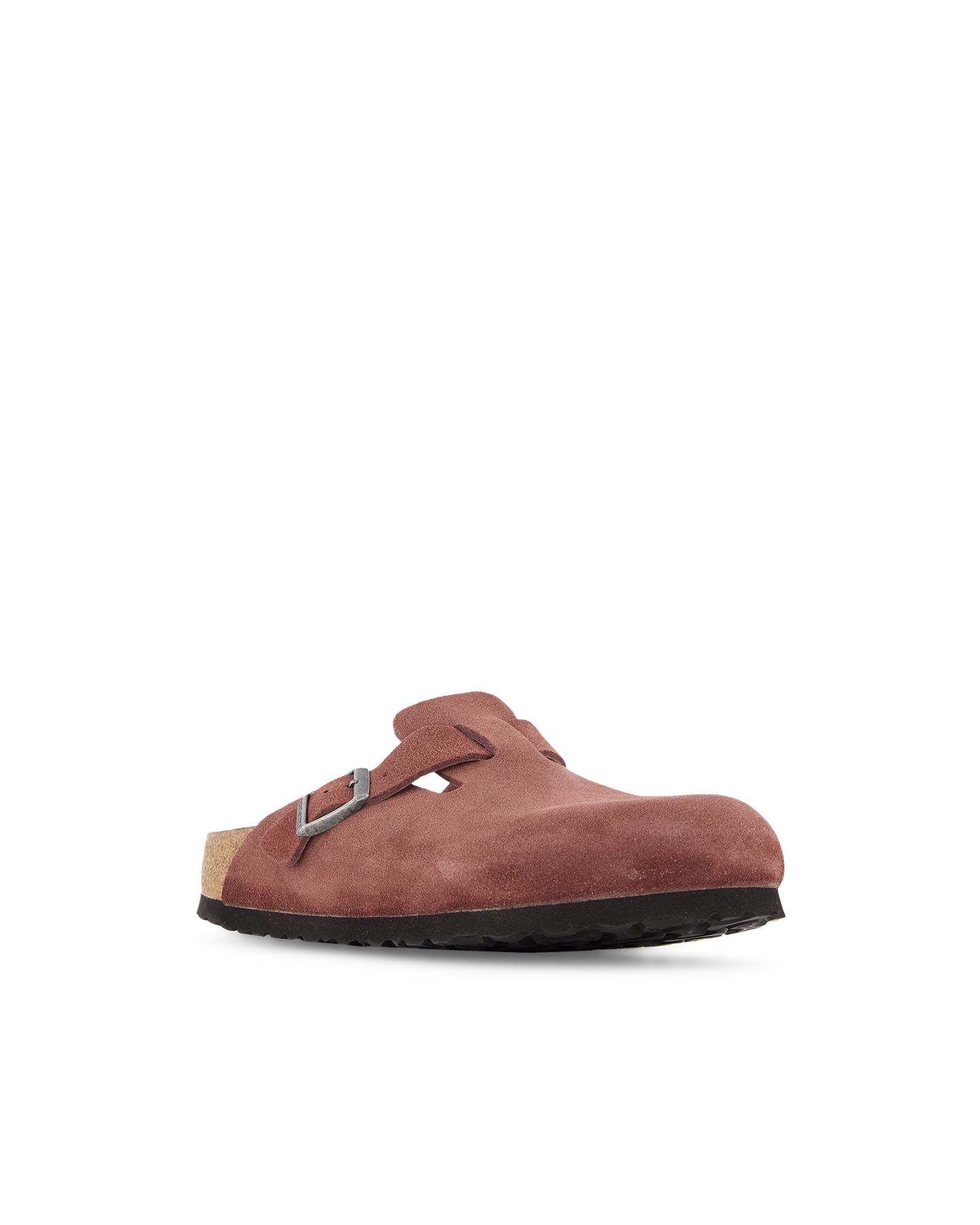 Birkenstock Boston Soft Footbed Suede Leather BRUIN 2