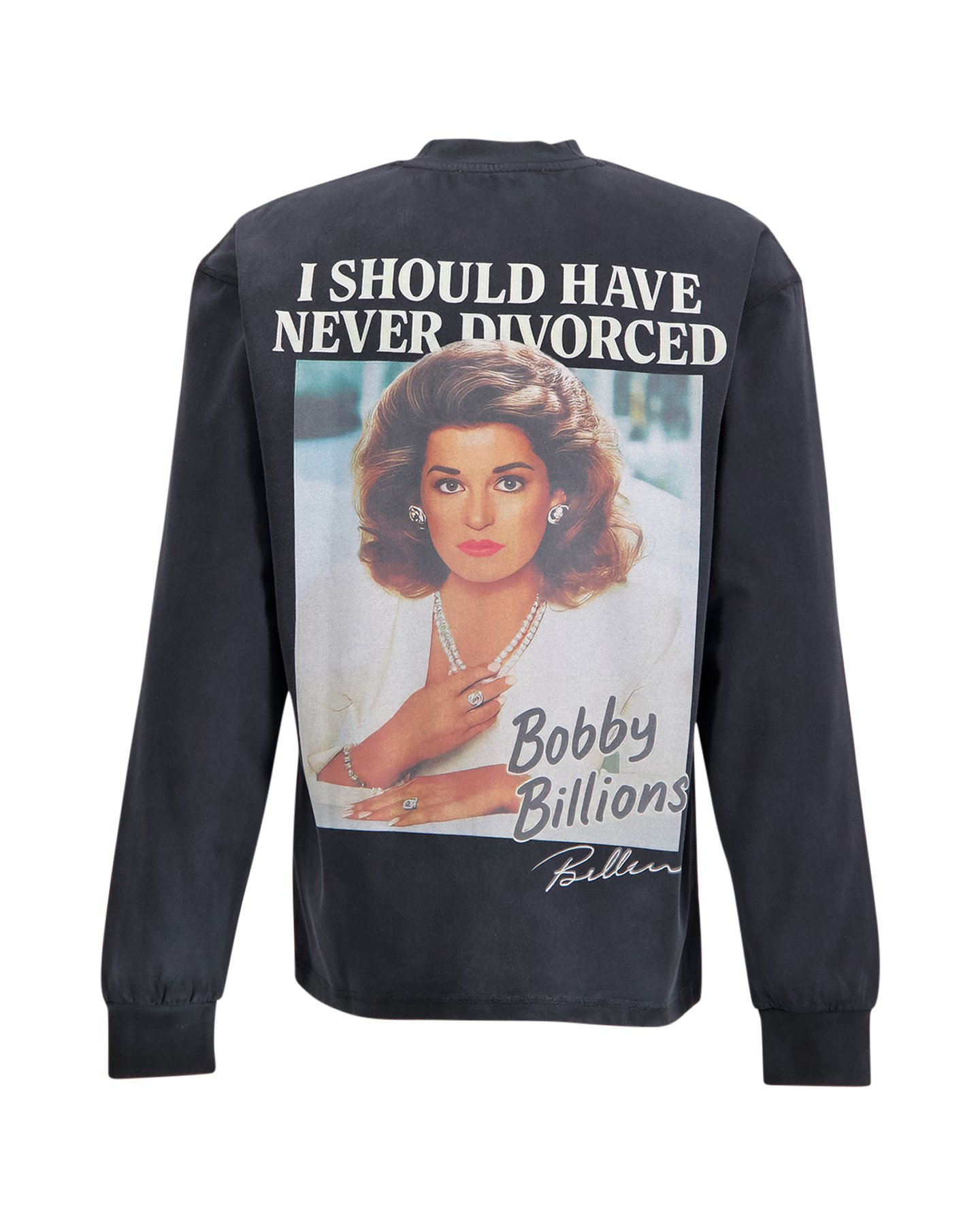 Hopeium Divorce L/S ZWART 1