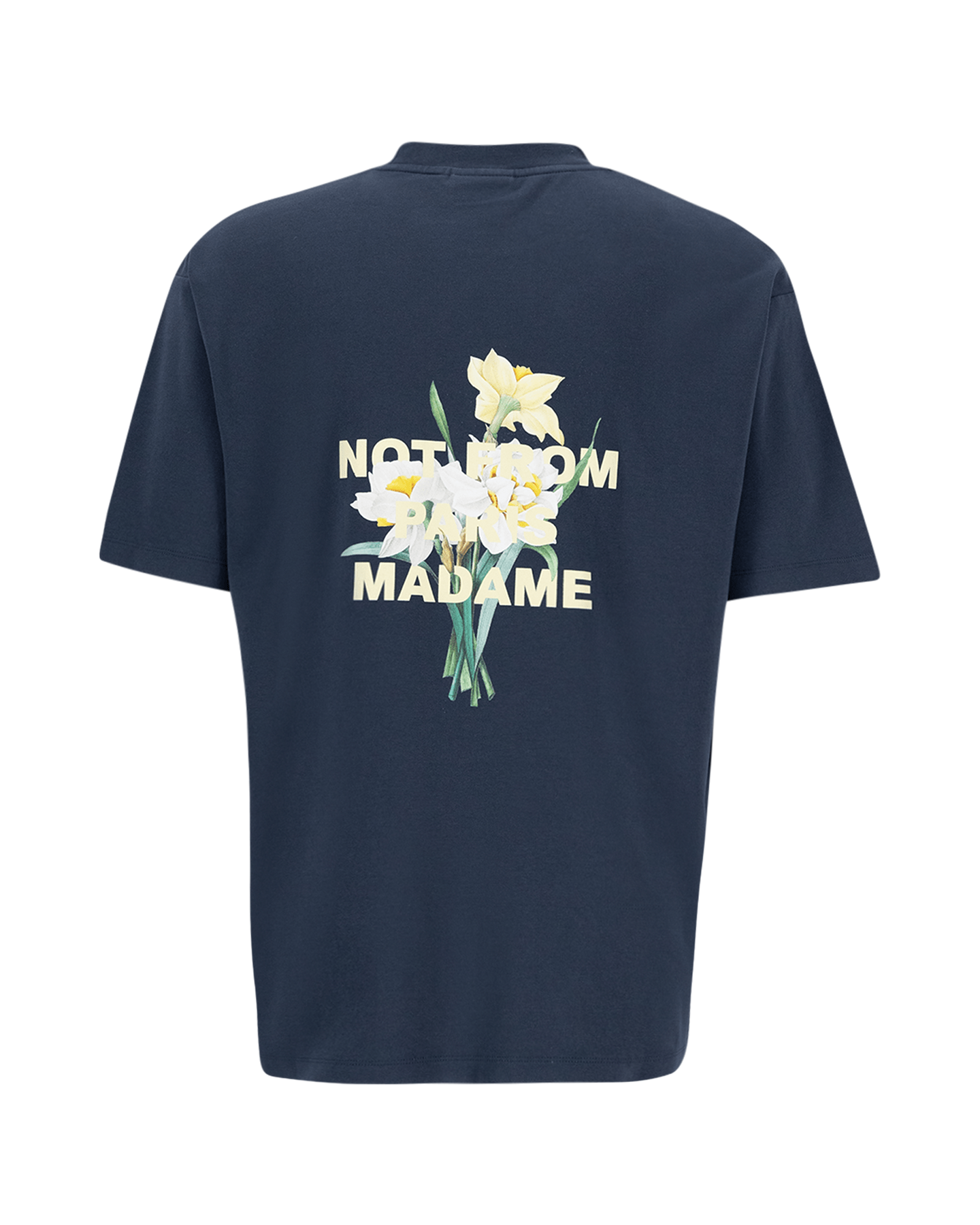 Drole de Monsieur Le Tshirt Slogan Fleur LICHTBRUIN 0