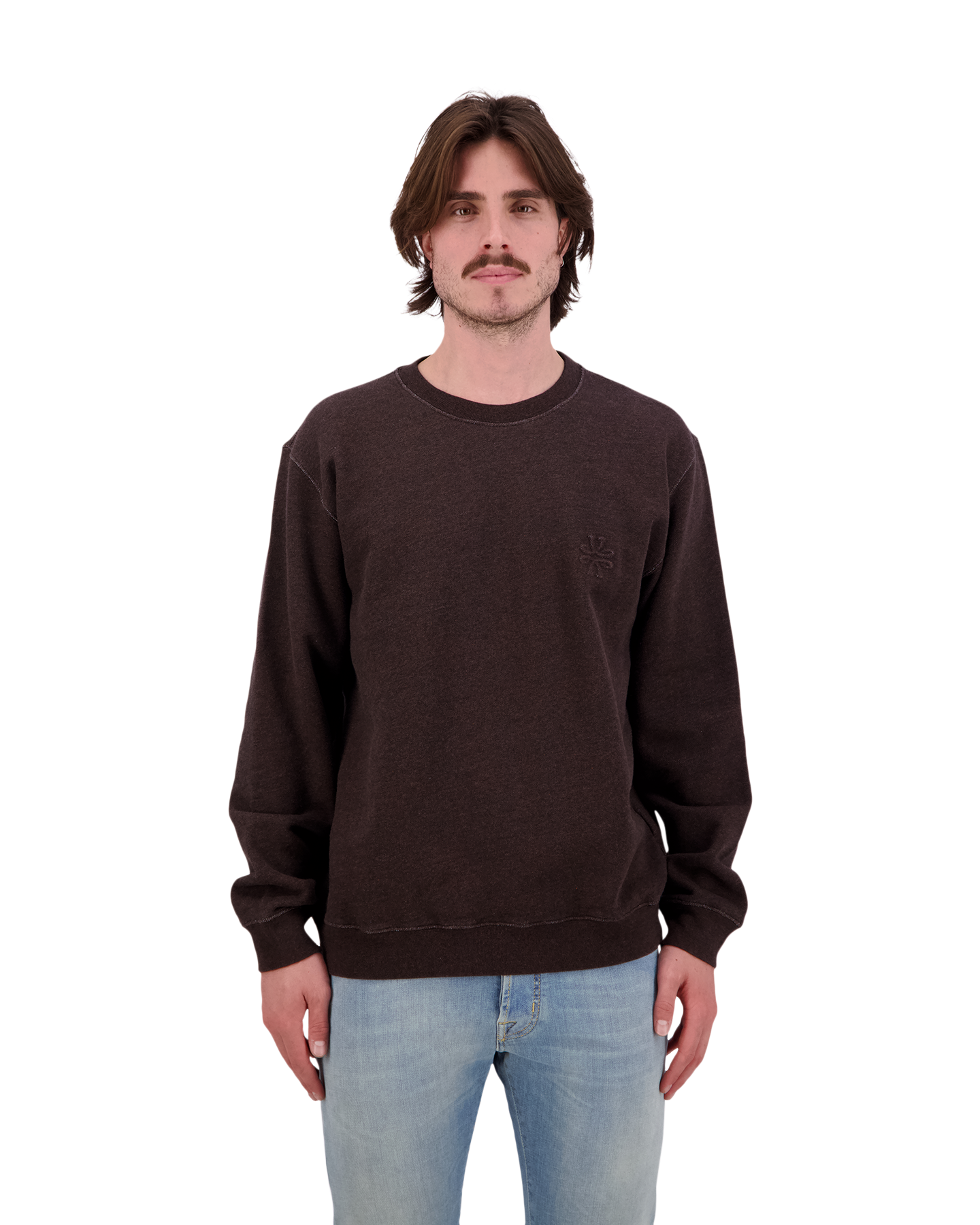 Jacob Cohen Felpa M4548 G144 DONKERBRUIN 3