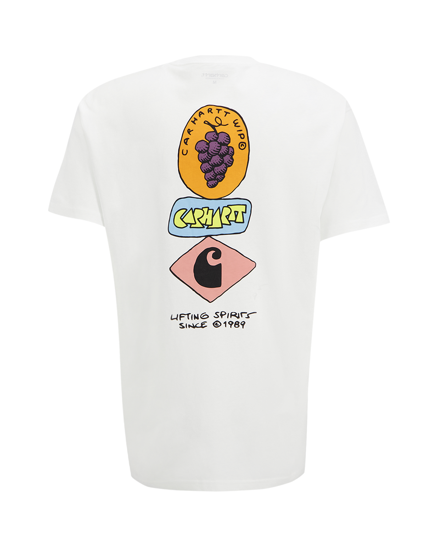 Carhartt S/S Stacked Grapes T Shirt WIT 1