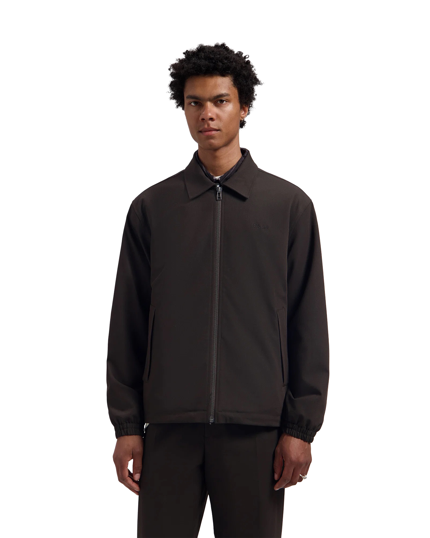 OLAF Coach Jacket DONKERBRUIN 3