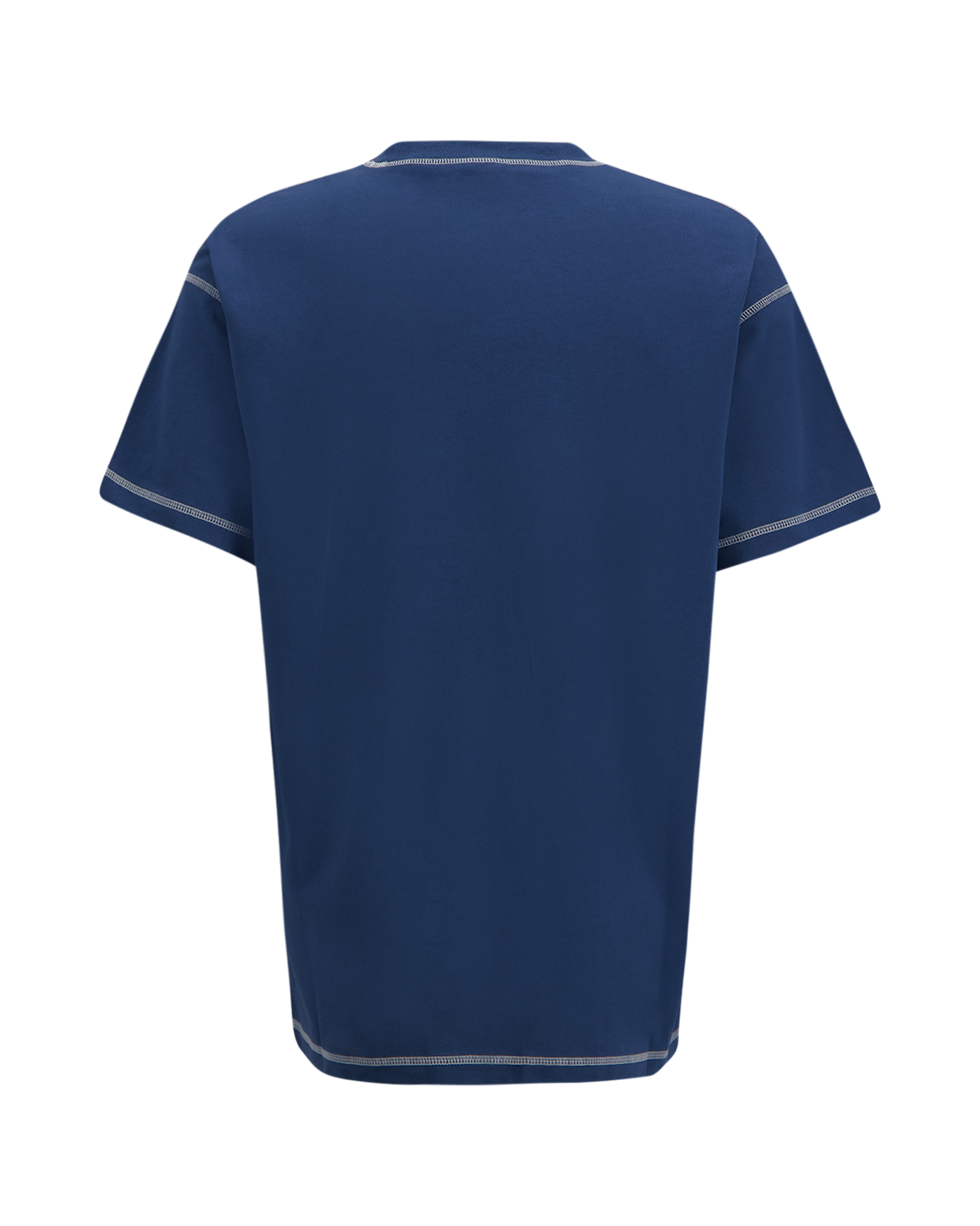 Flaneur Signature Outline T-Shirt DONKERBLAUW 2